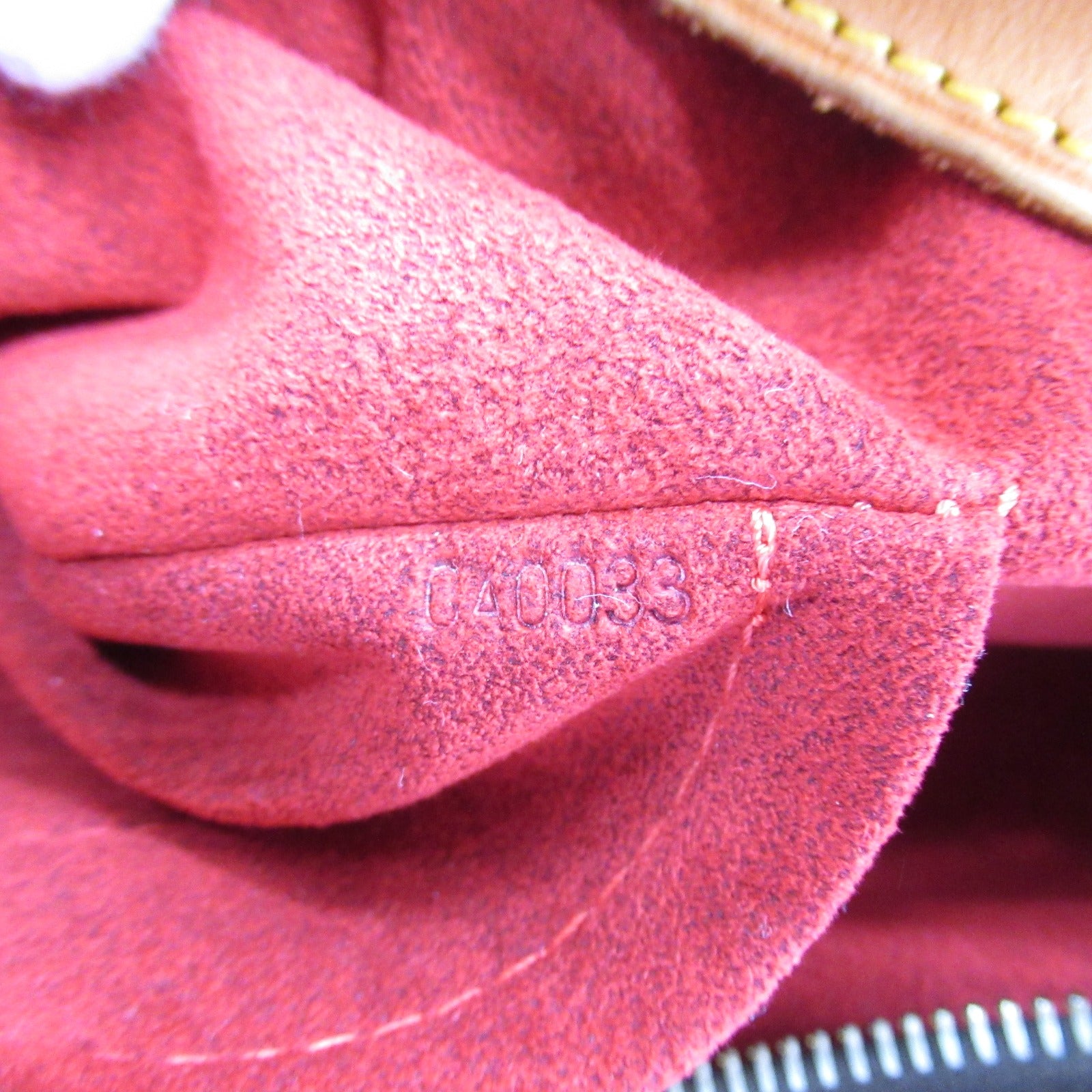LOUIS VUITTON Monogram Croissant GM金扣肩背袋啡色