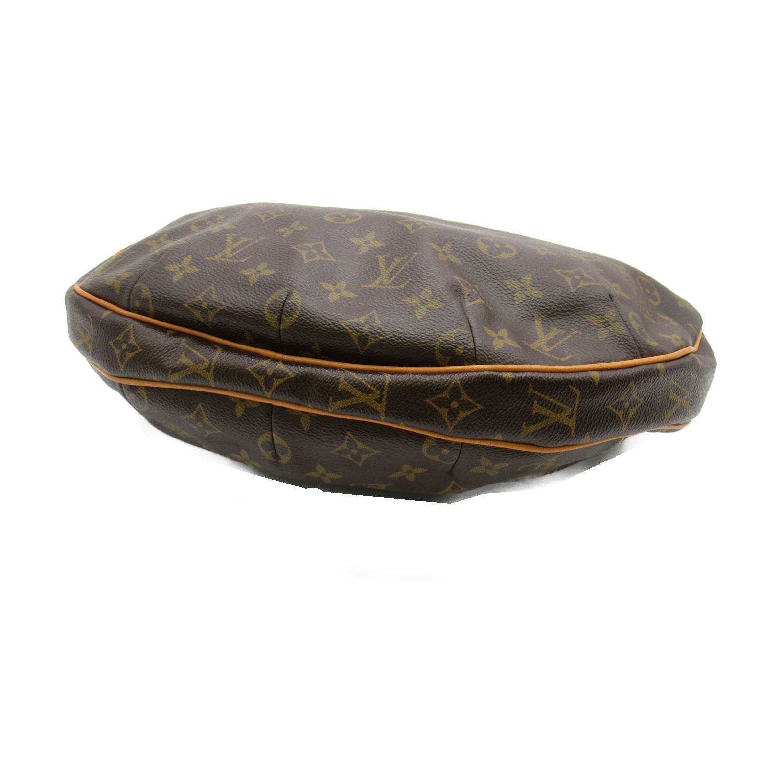 LOUIS VUITTON Monogram Croissant GM金扣肩背袋啡色