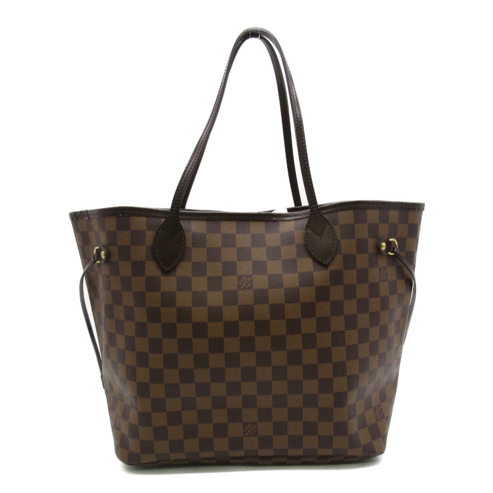 LOUIS VUITTON Damier Neverfull MM手挽袋/肩背袋啡色