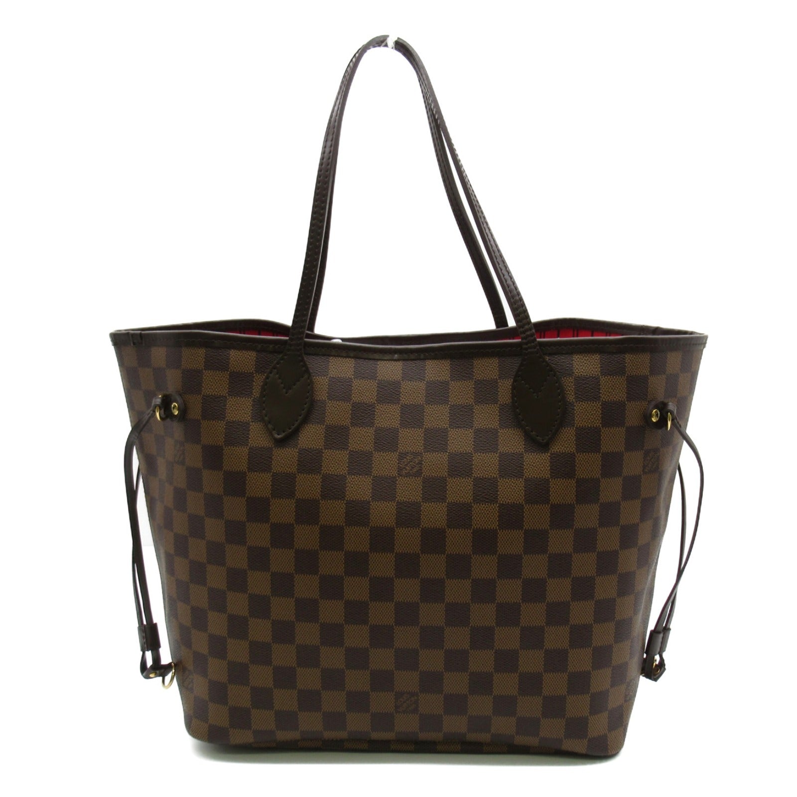 LOUIS VUITTON Damier Neverfull MM手挽袋/肩背袋啡色