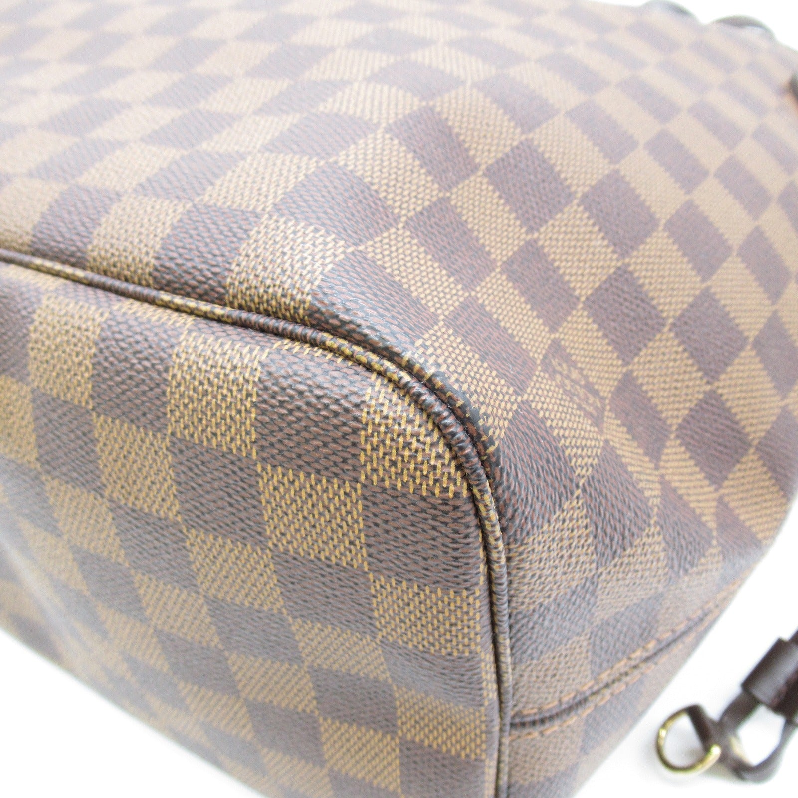 LOUIS VUITTON Damier Neverfull MM手挽袋/肩背袋啡色