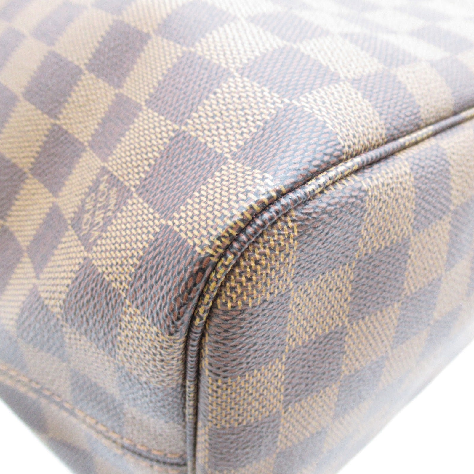 LOUIS VUITTON Damier Neverfull MM手挽袋/肩背袋啡色