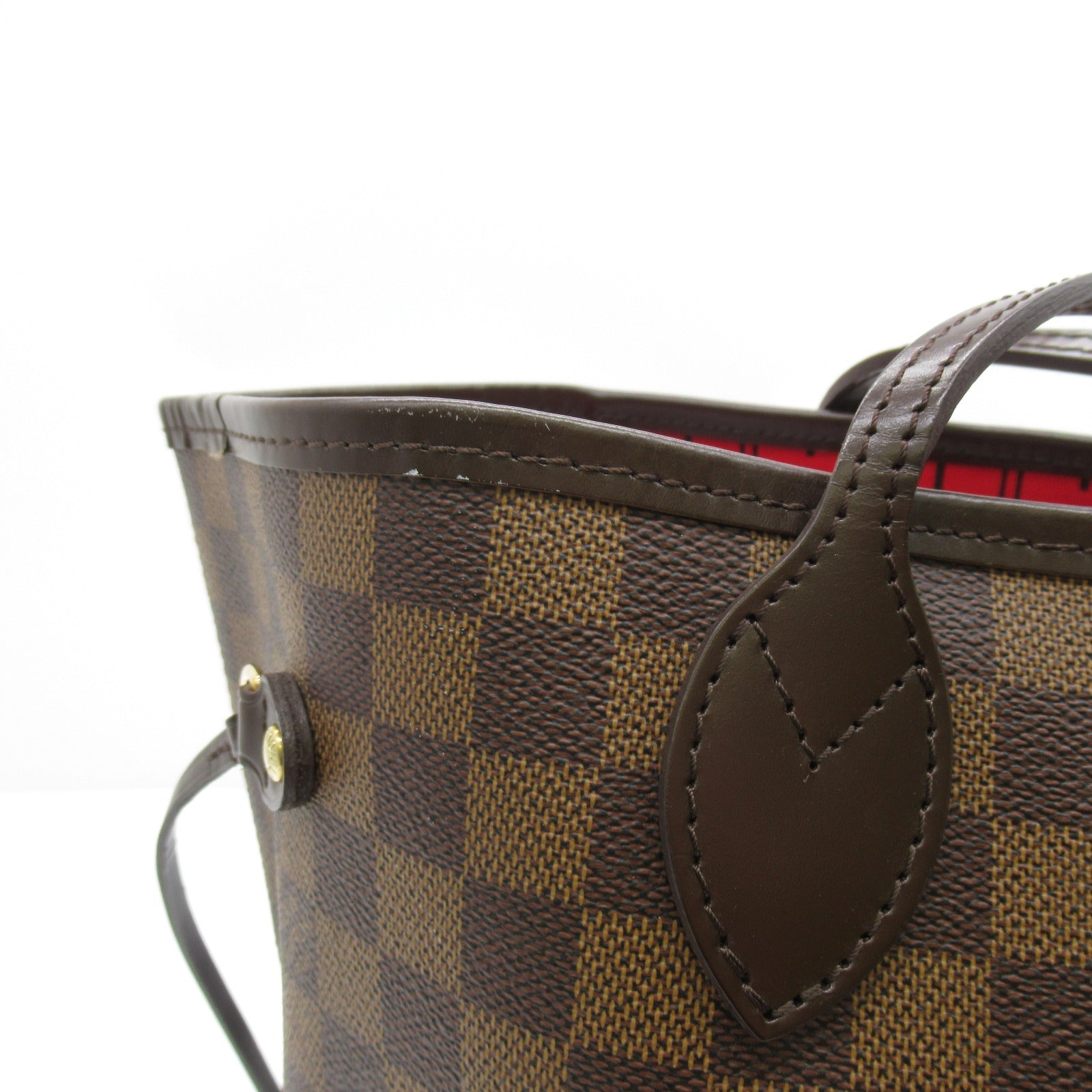 LOUIS VUITTON Damier Neverfull MM手挽袋/肩背袋啡色