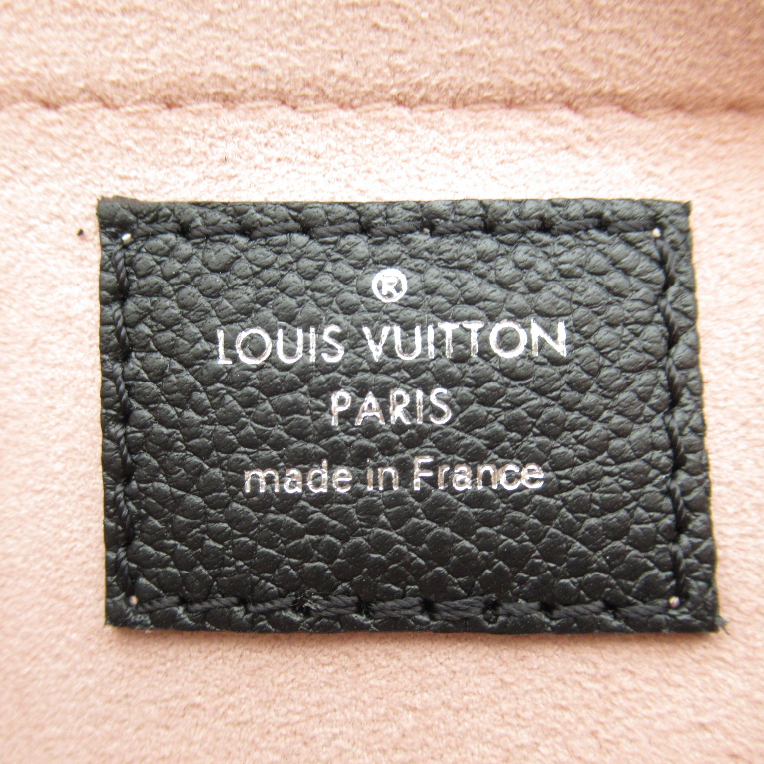 LOUIS VUITTON Epi Marelle銀扣手挽肩背兩用袋Noir/黑色