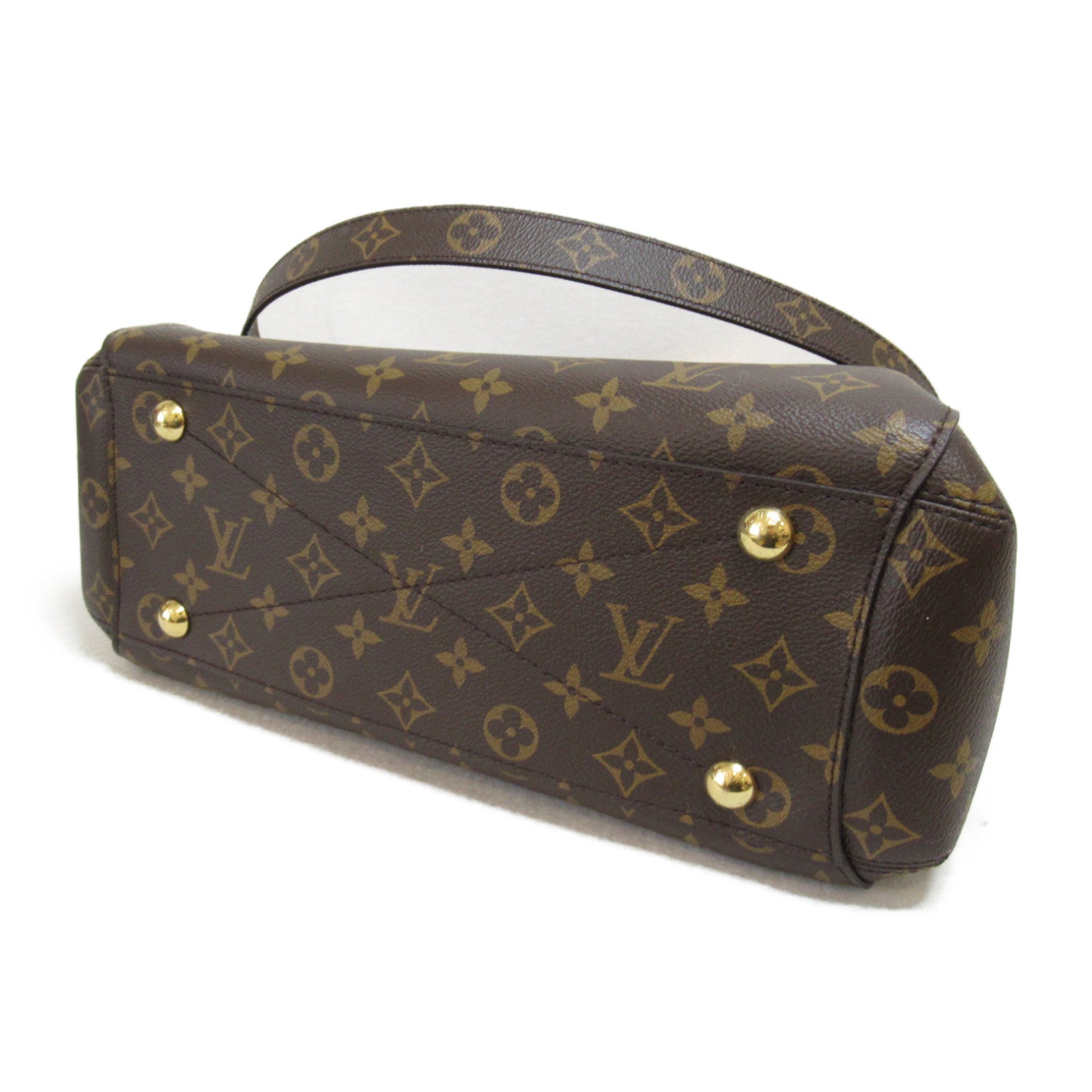 LOUIS VUITTON Monogram Montaigne MM手挽肩背兩用袋啡色