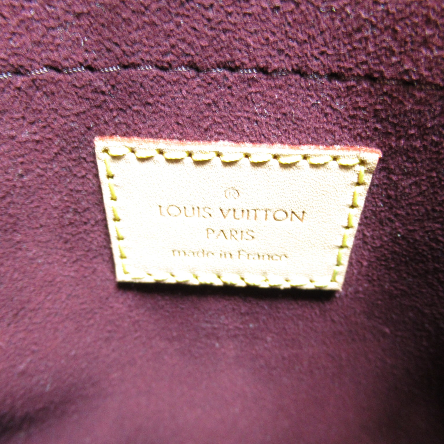 LOUIS VUITTON Monogram Montaigne MM手挽肩背兩用袋啡色