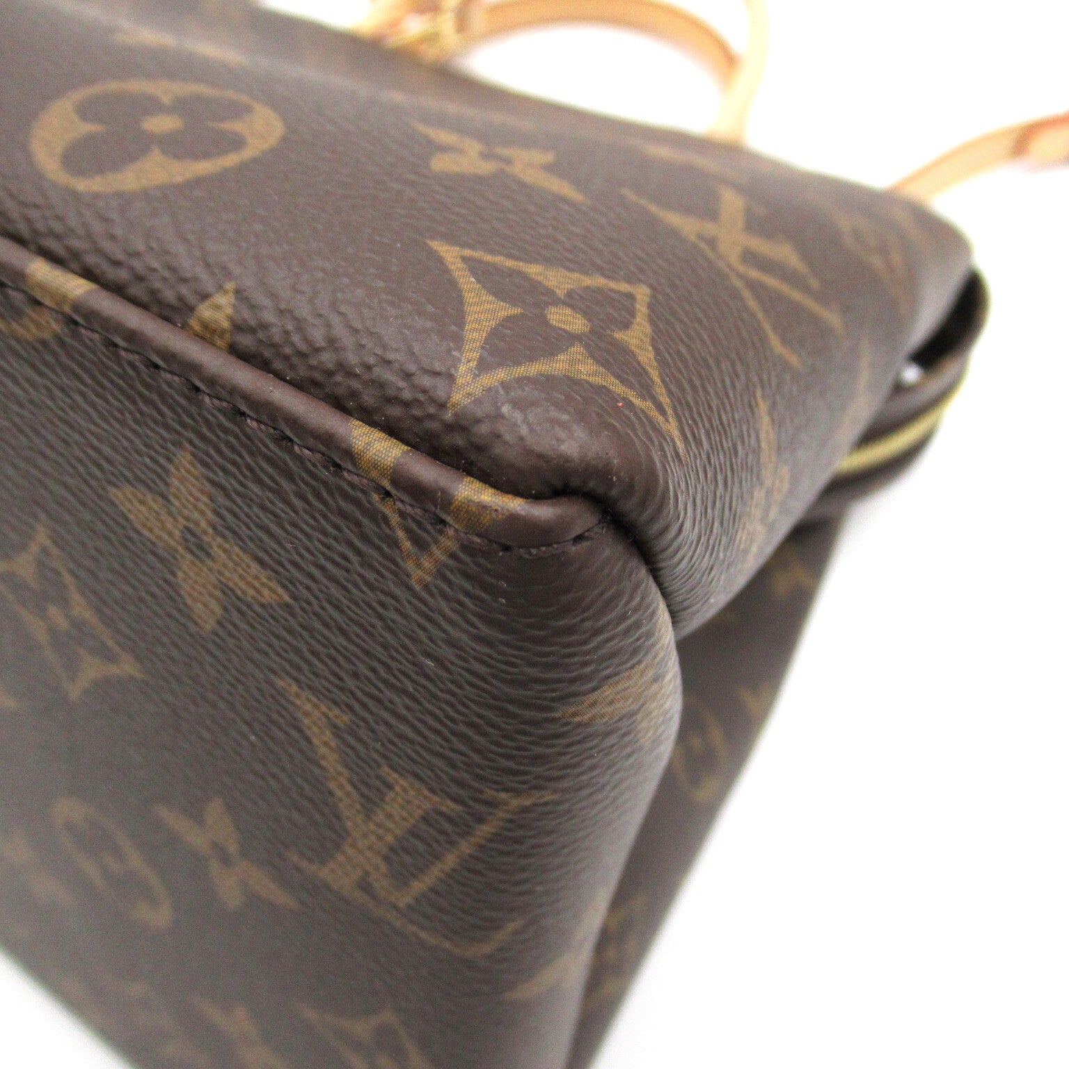 LOUIS VUITTON Monogram Grand Palais MM 2 Way Shoulder金扣手挽肩背兩用袋啡色