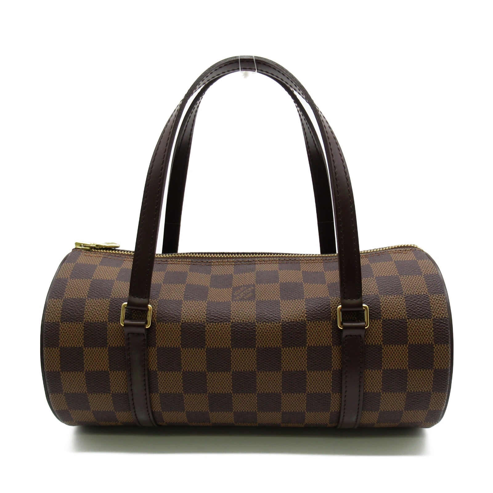 LOUIS VUITTON Monogram Papillon PM手挽袋啡色
