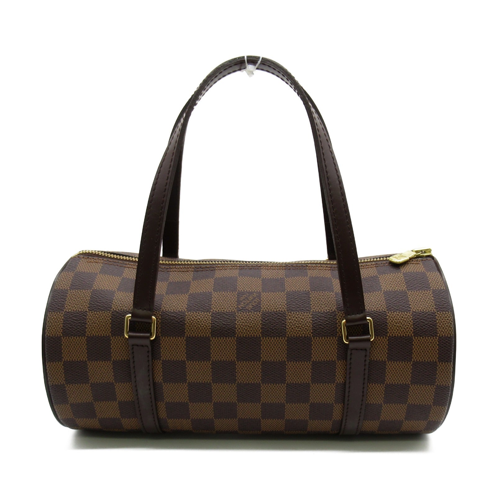 LOUIS VUITTON Monogram Papillon PM手挽袋啡色