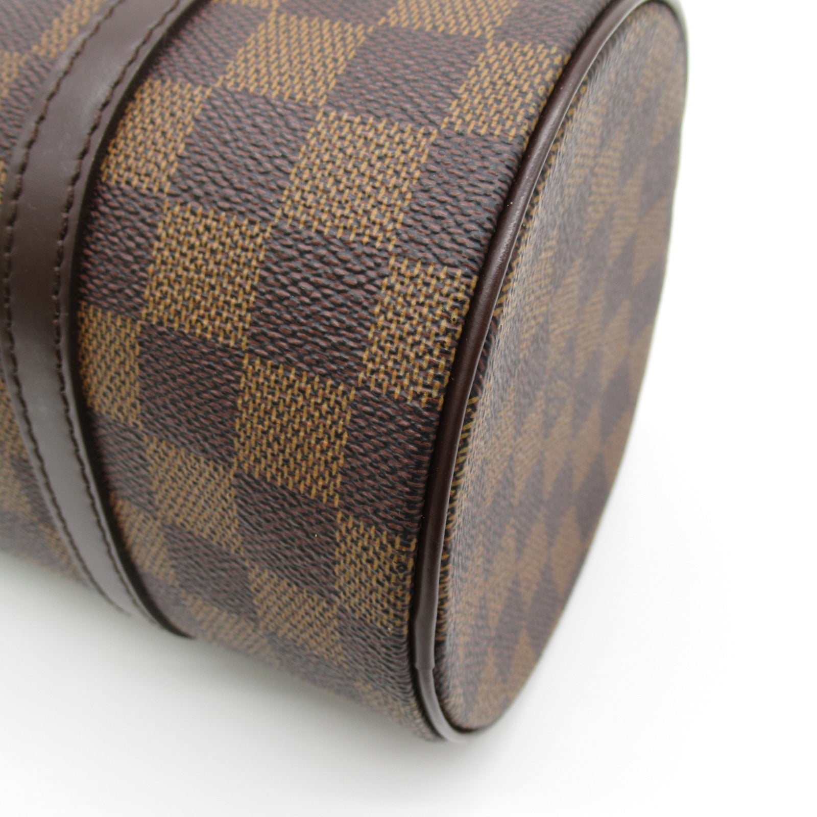 LOUIS VUITTON Monogram Papillon PM手挽袋啡色