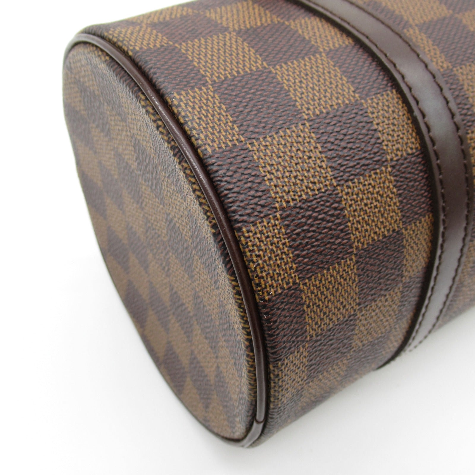 LOUIS VUITTON Monogram Papillon PM手挽袋啡色