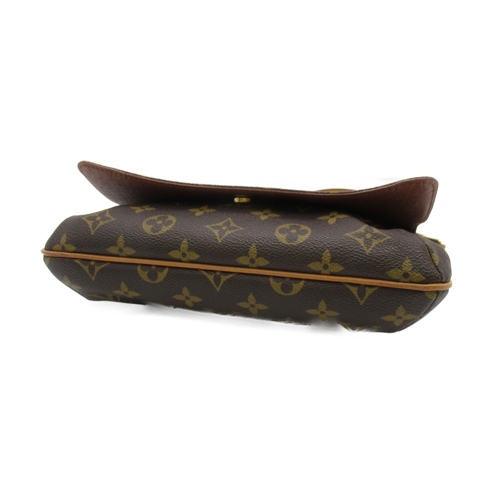 LOUIS VUITTON Monogram Musette Tango Shoulder Bag金扣肩背袋啡色