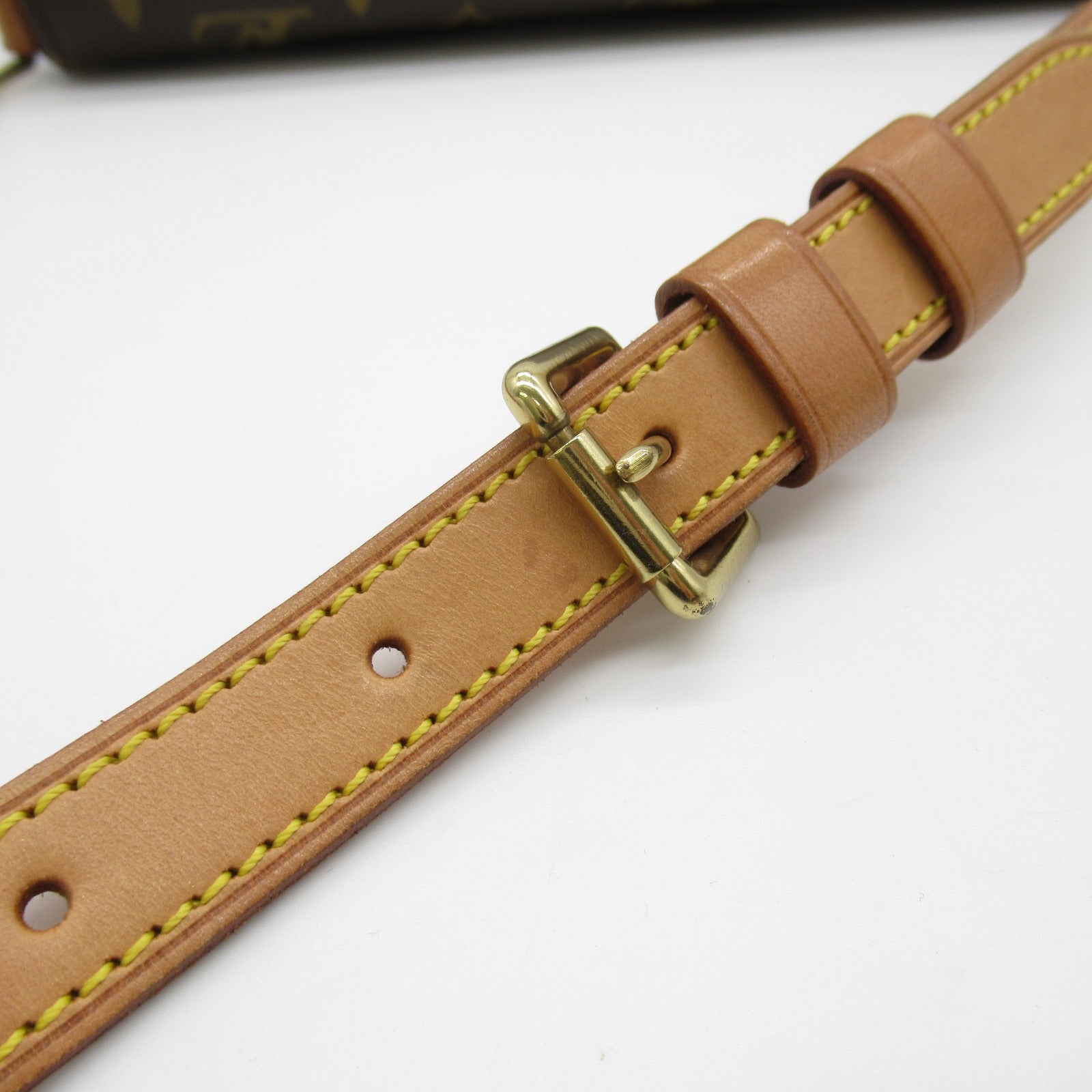 LOUIS VUITTON Monogram Musette Tango Shoulder Bag金扣肩背袋啡色