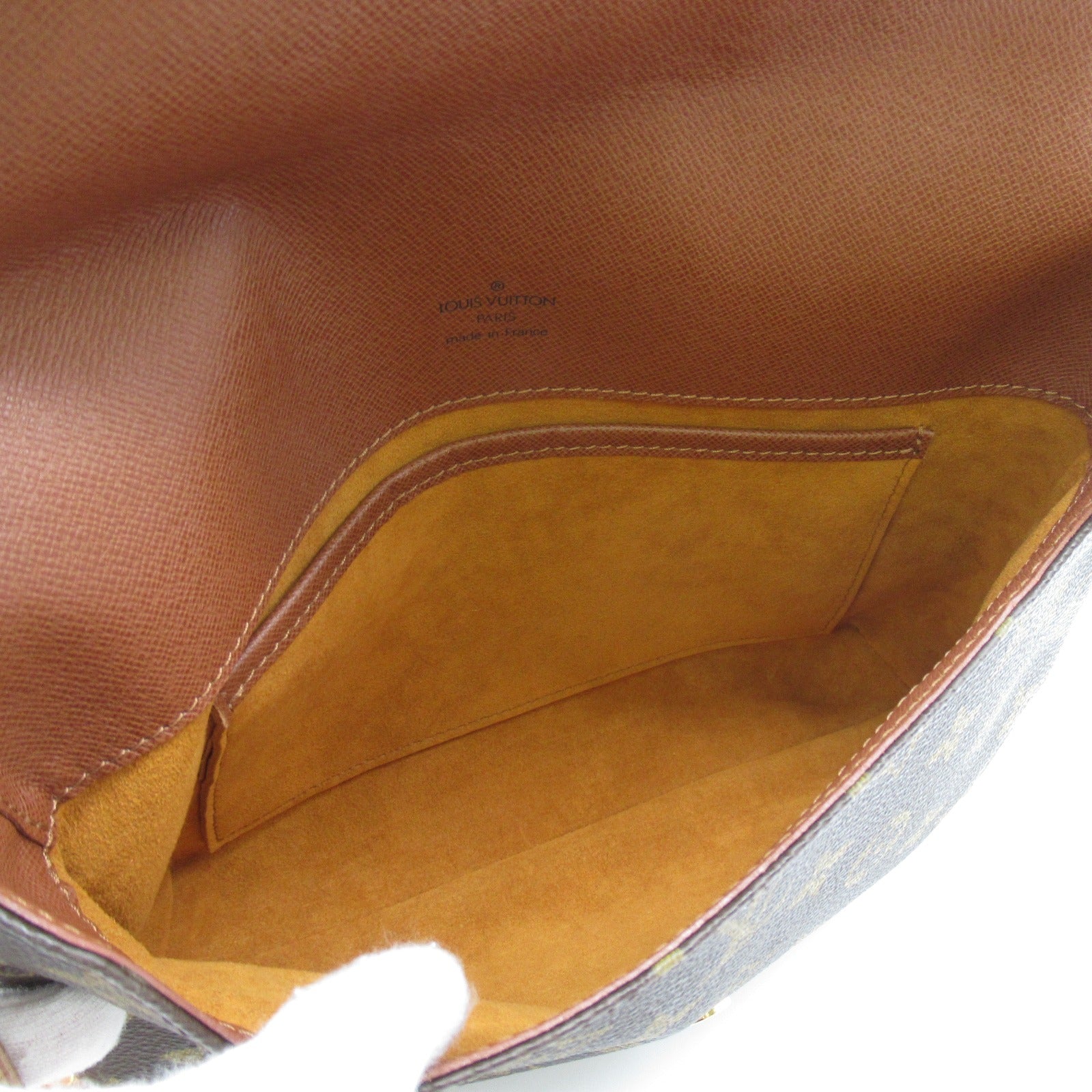 LOUIS VUITTON Monogram Musette Tango Shoulder Bag金扣肩背袋啡色