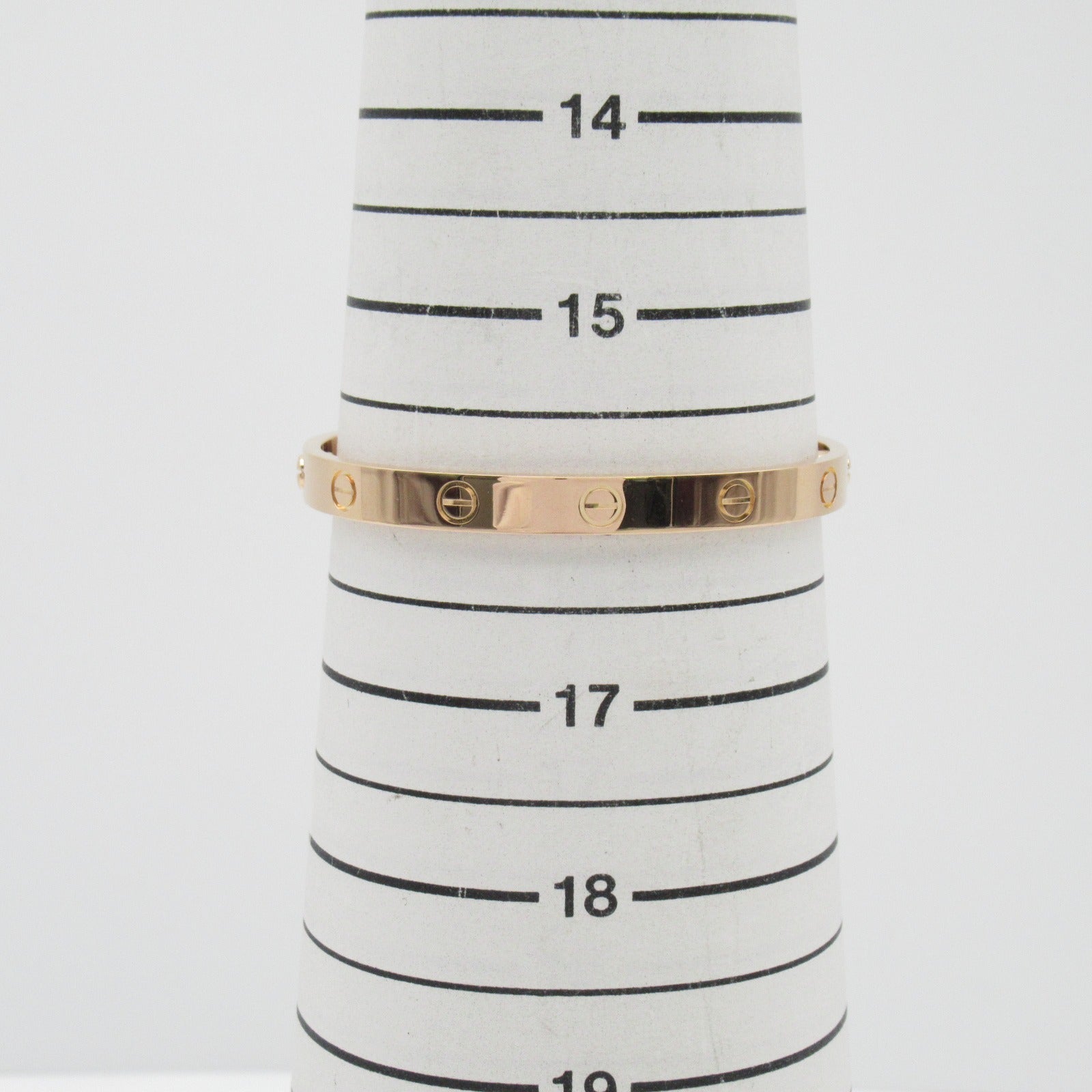CARTIER 【激減優惠】18K玫瑰金Love Bracelet手鐲