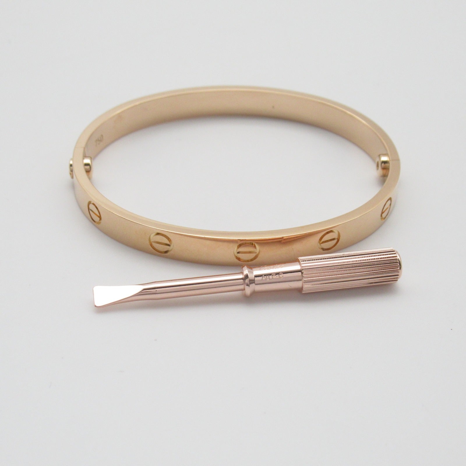CARTIER 【激減優惠】18K玫瑰金Love Bracelet手鐲