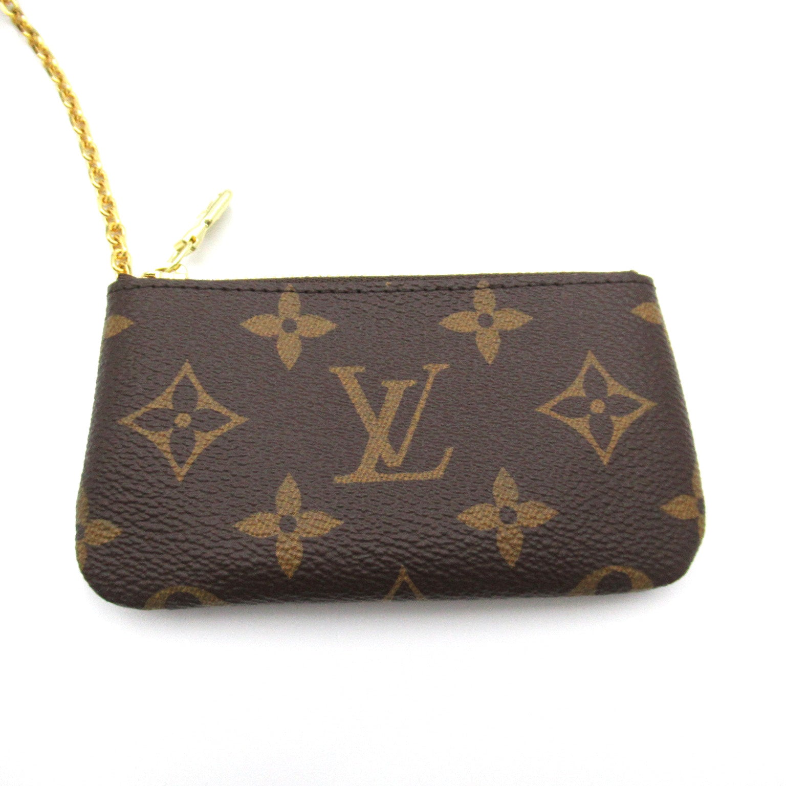 LOUIS VUITTON Monogram Nano Bucket金扣手挽肩背兩用袋啡色/白色