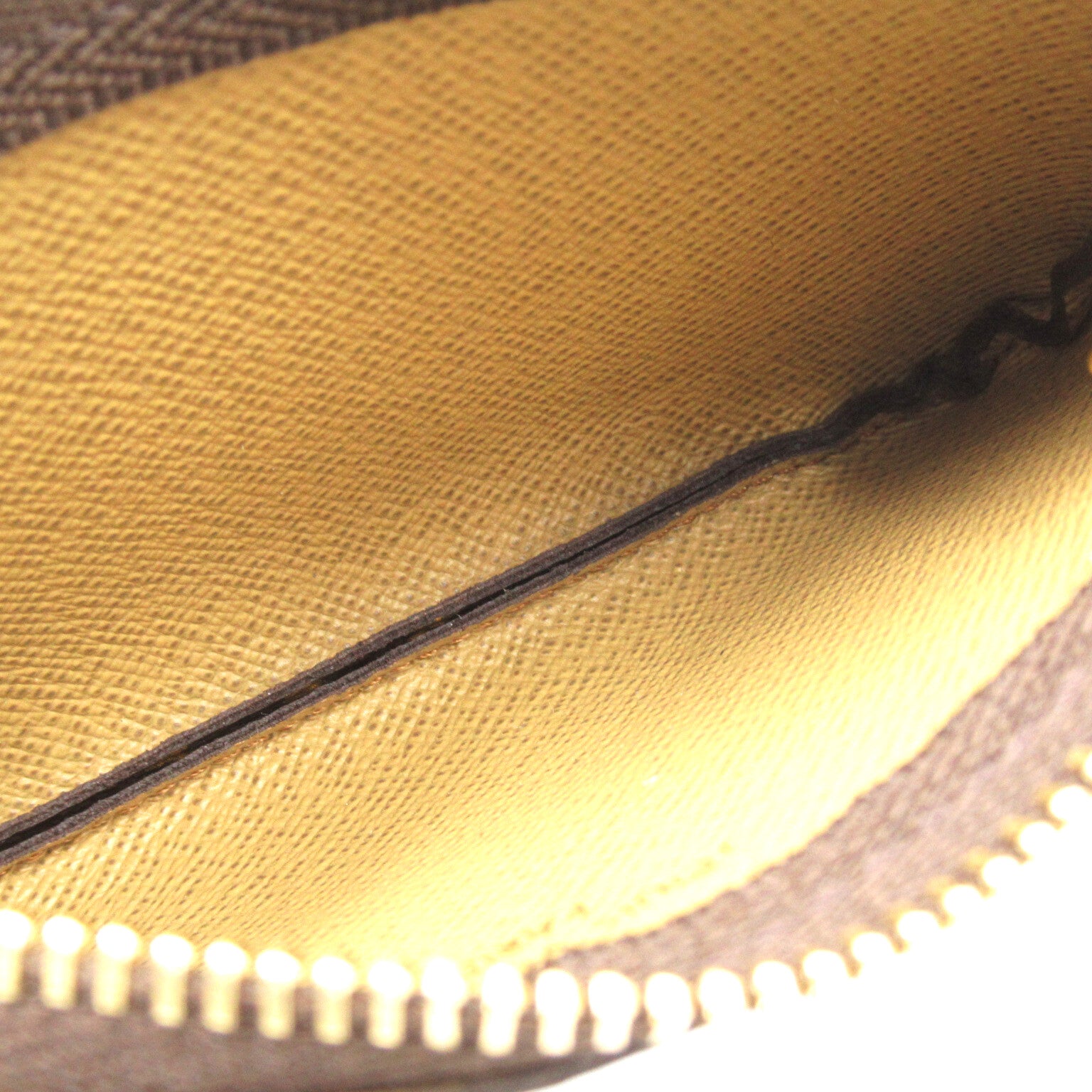 LOUIS VUITTON Monogram Nano Bucket金扣手挽肩背兩用袋啡色/白色