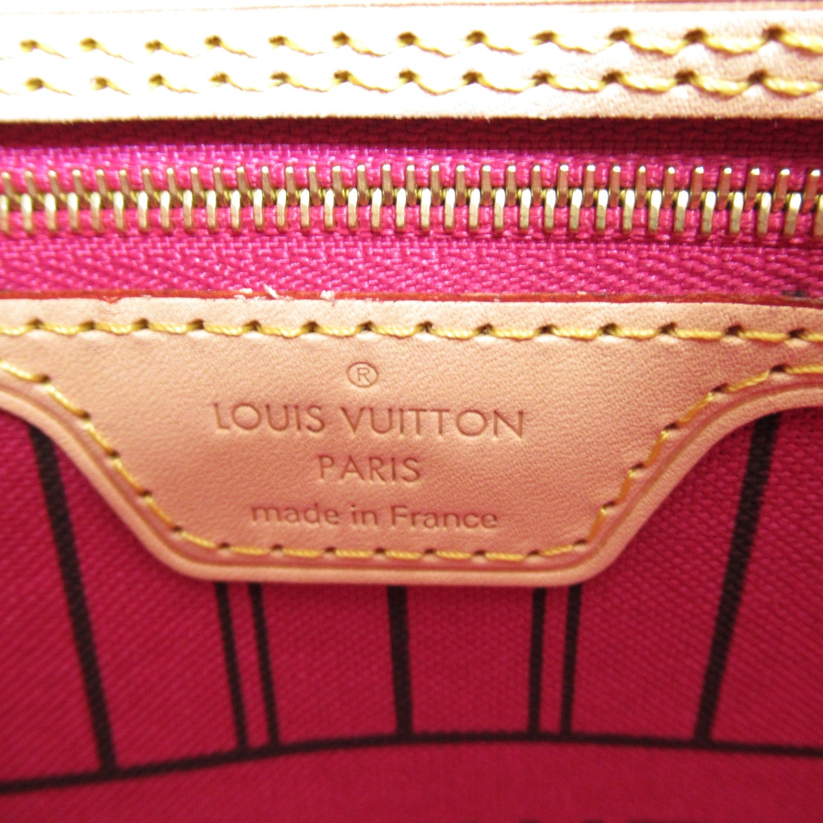 LOUIS VUITTON Monogram Neverfull MM手挽袋/肩背袋啡色