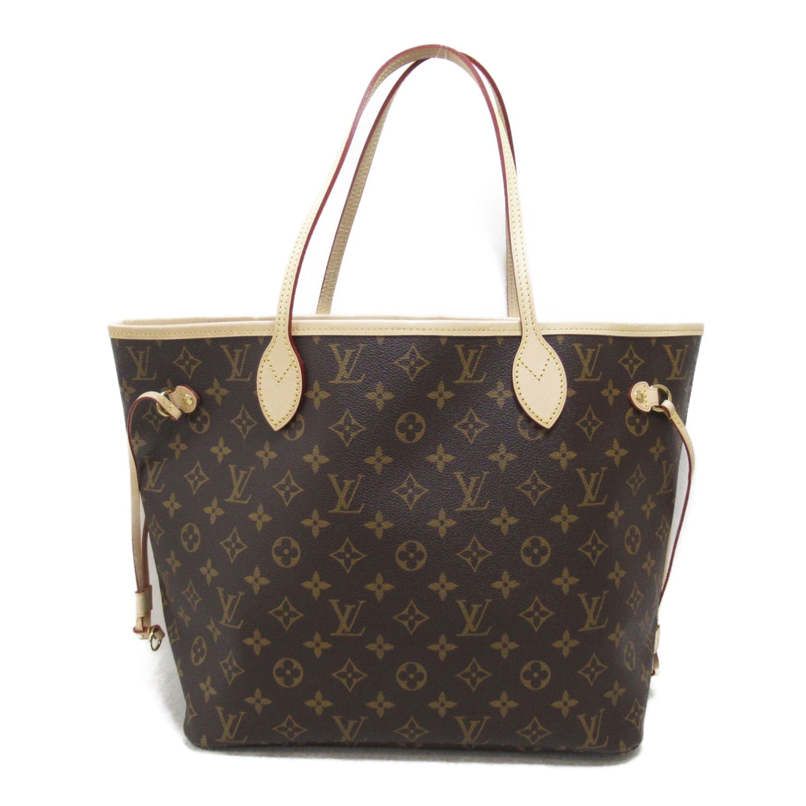 LOUIS VUITTON Monogram Neverfull MM手挽袋/肩背袋啡色