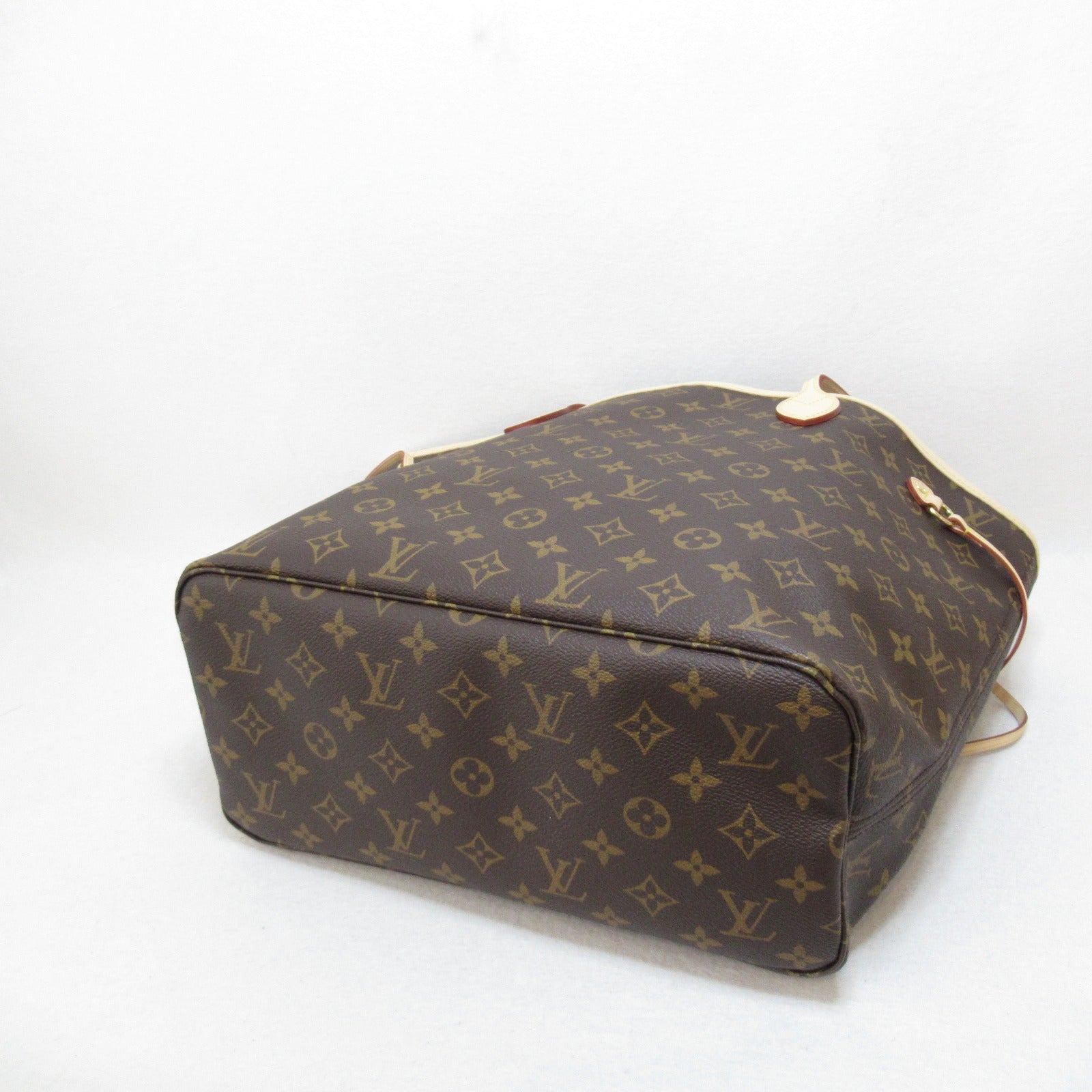 LOUIS VUITTON Monogram Neverfull MM手挽袋/肩背袋啡色
