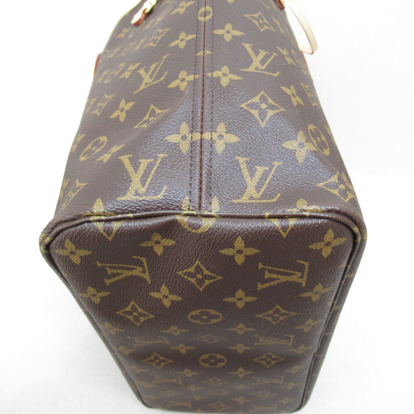 LOUIS VUITTON Monogram Neverfull MM手挽袋/肩背袋啡色
