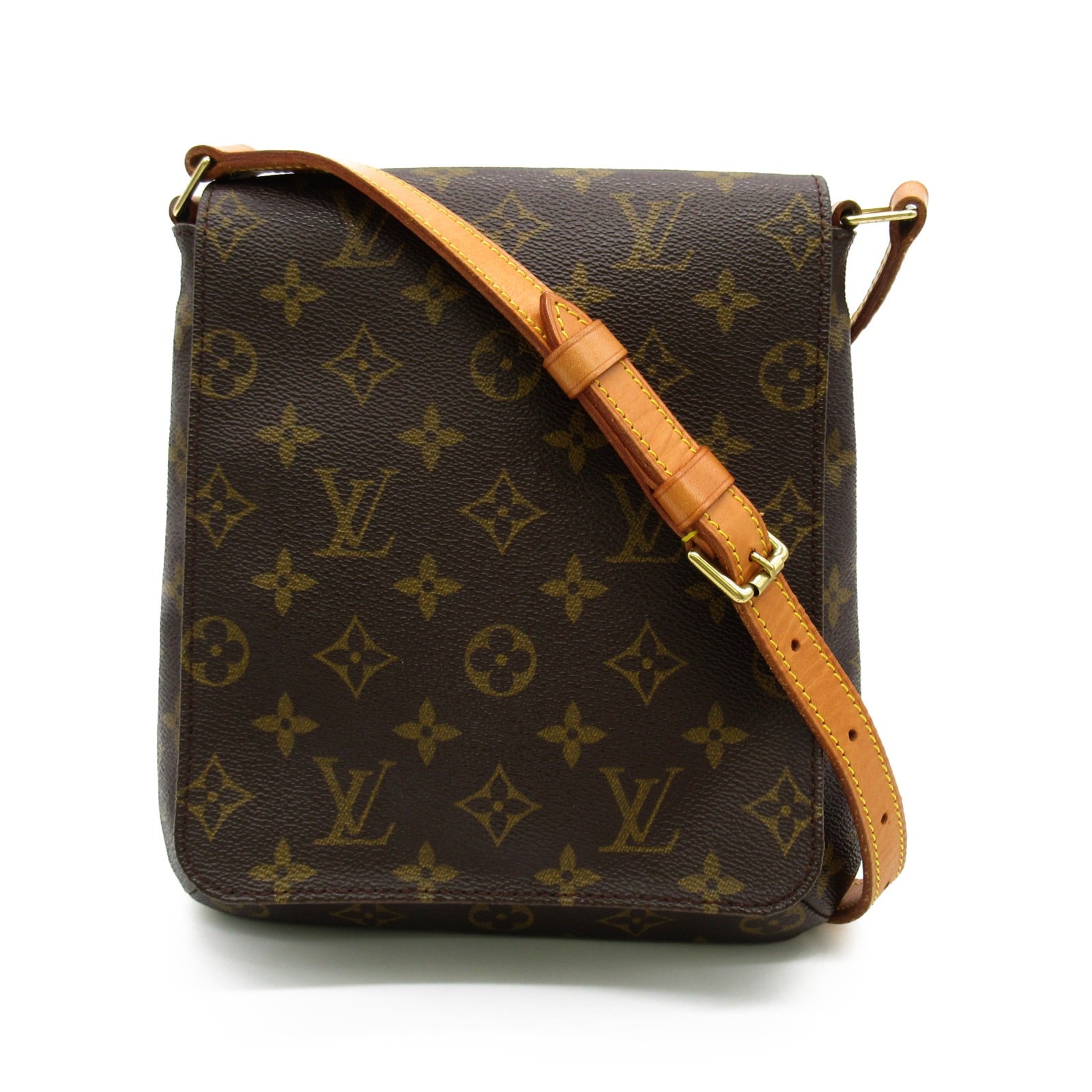 LOUIS VUITTON Monogram Musette Salsa Short肩背袋啡色