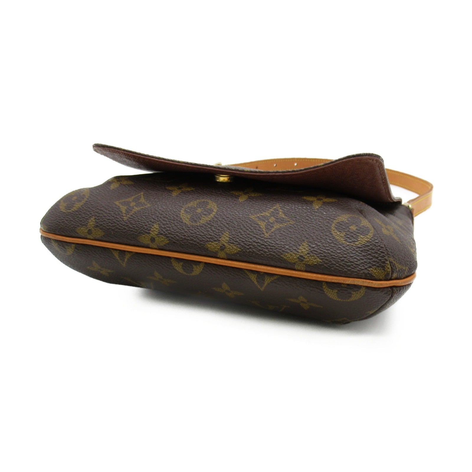 LOUIS VUITTON Monogram Musette Salsa Short肩背袋啡色