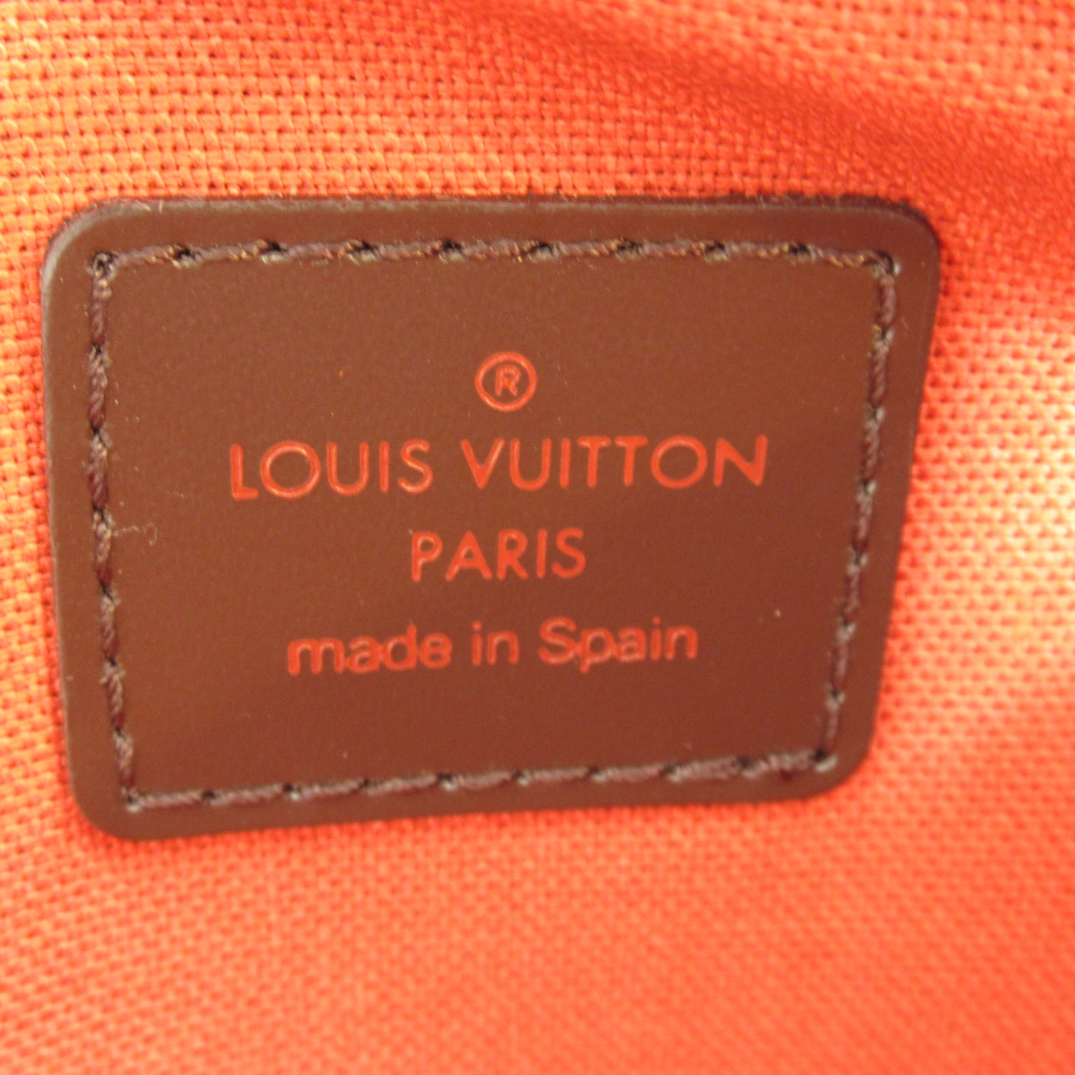 LOUIS VUITTON 【激減優惠】Damier Ebene Geronimos金扣腰包啡色
