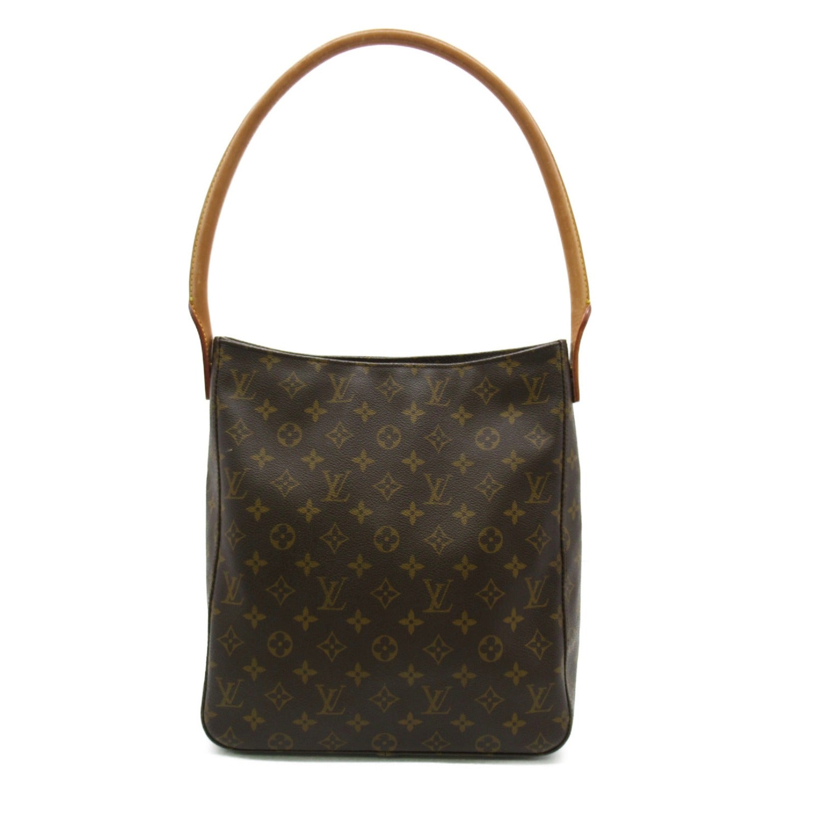 LOUIS VUITTON Monogram Looping GM肩背袋啡色