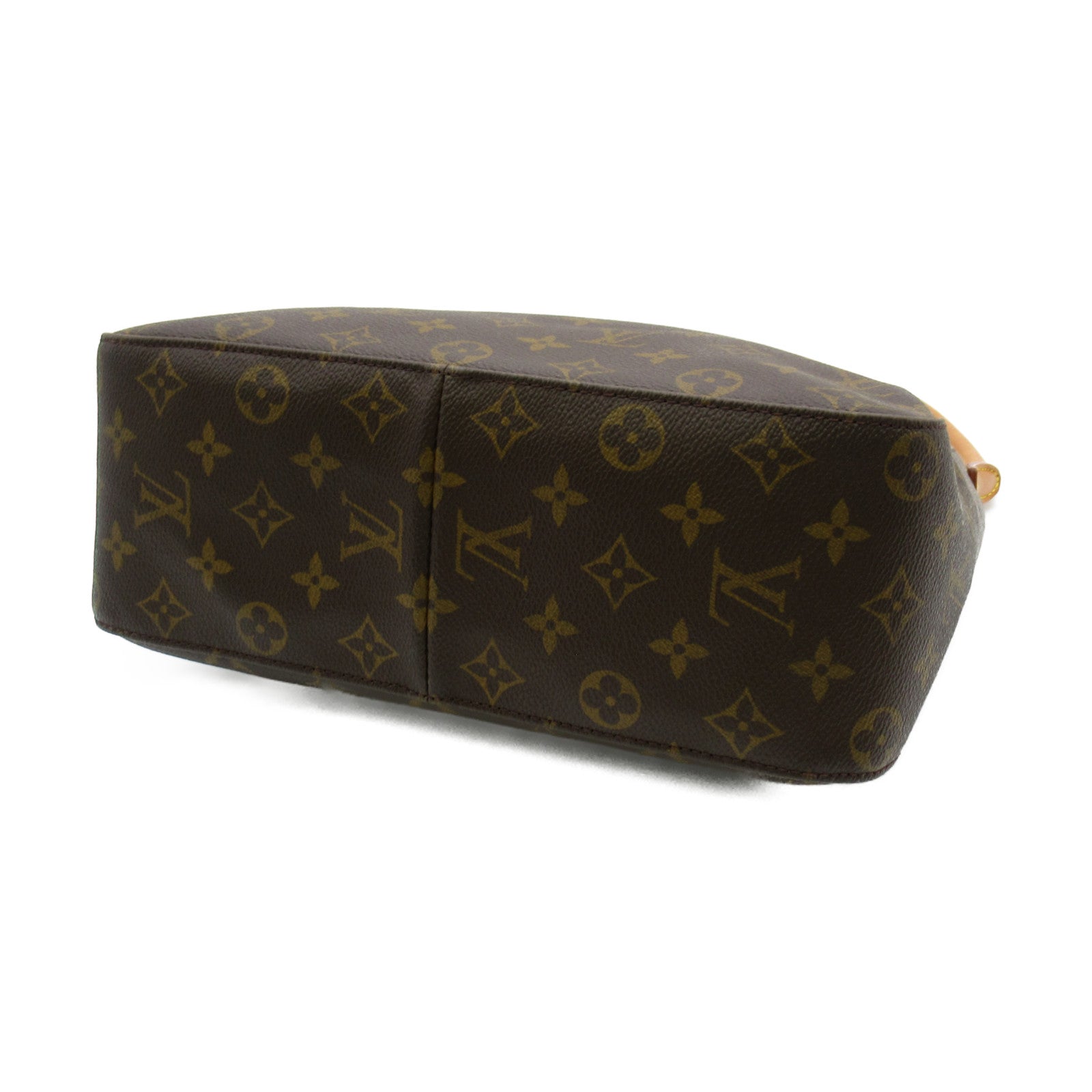LOUIS VUITTON Monogram Looping GM肩背袋啡色
