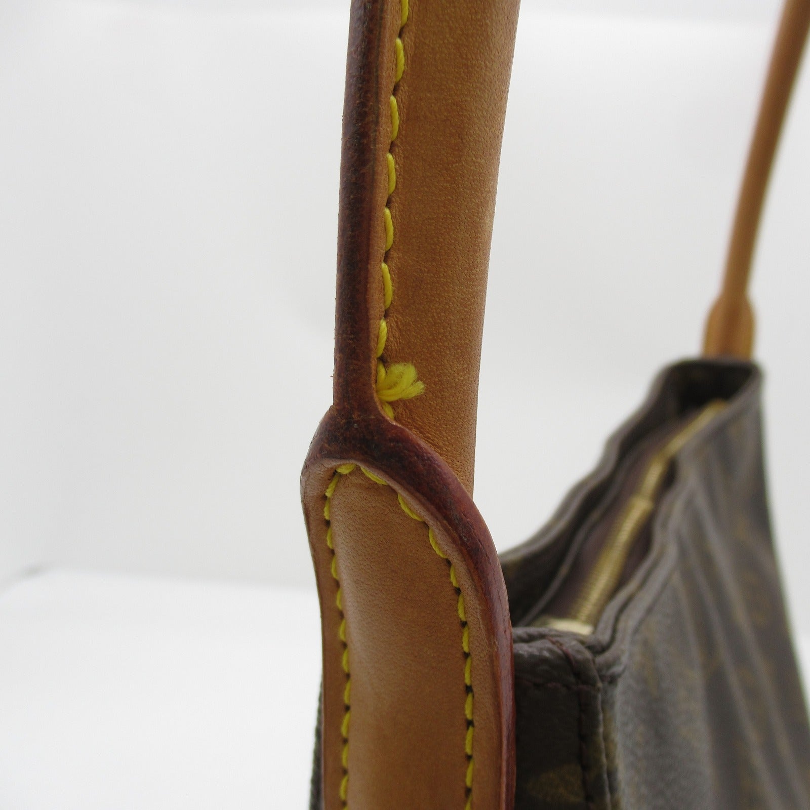 LOUIS VUITTON Monogram Looping GM肩背袋啡色