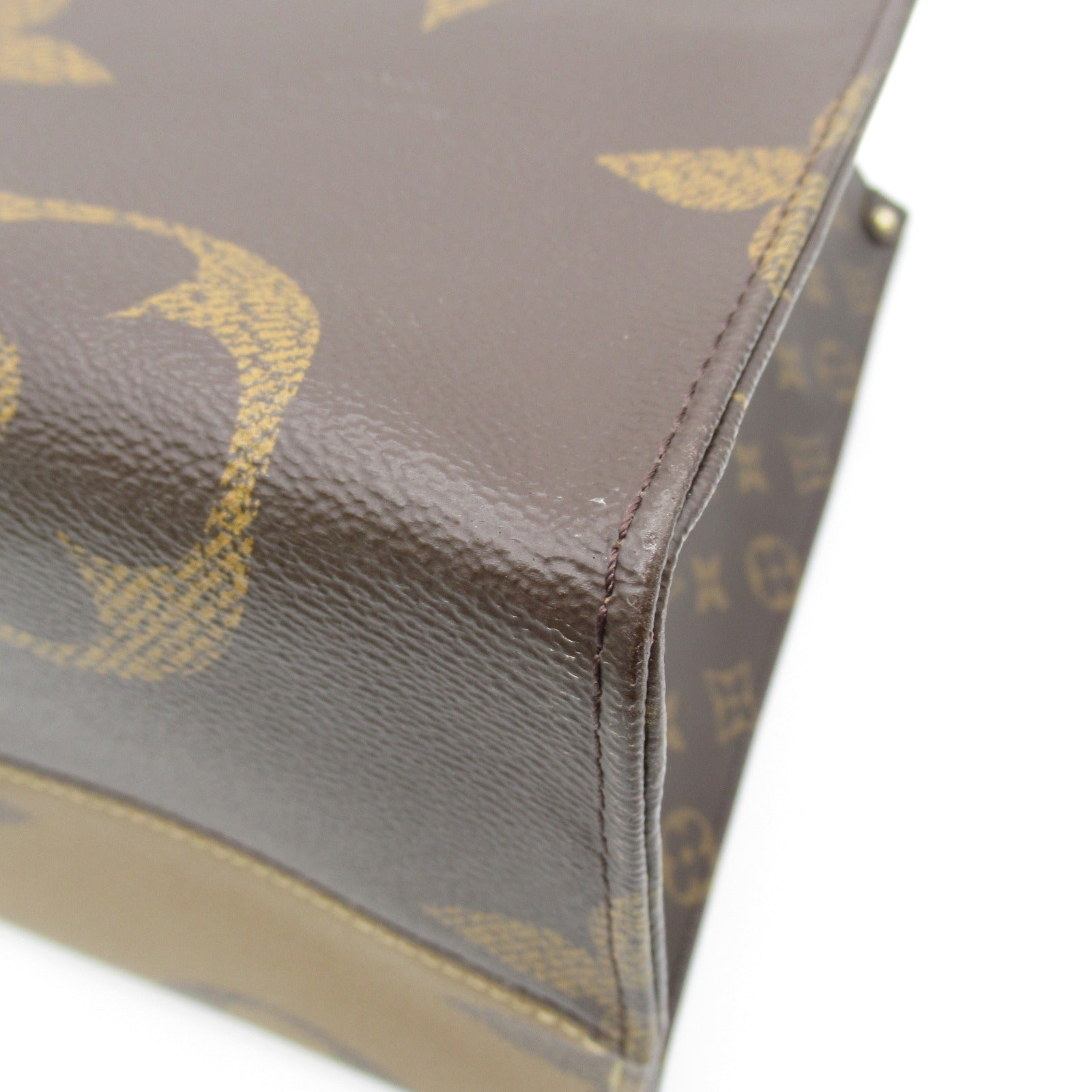 LOUIS VUITTON 【激減優惠】Monogram Giant OnTheGo GM金扣手挽肩背兩用袋啡色