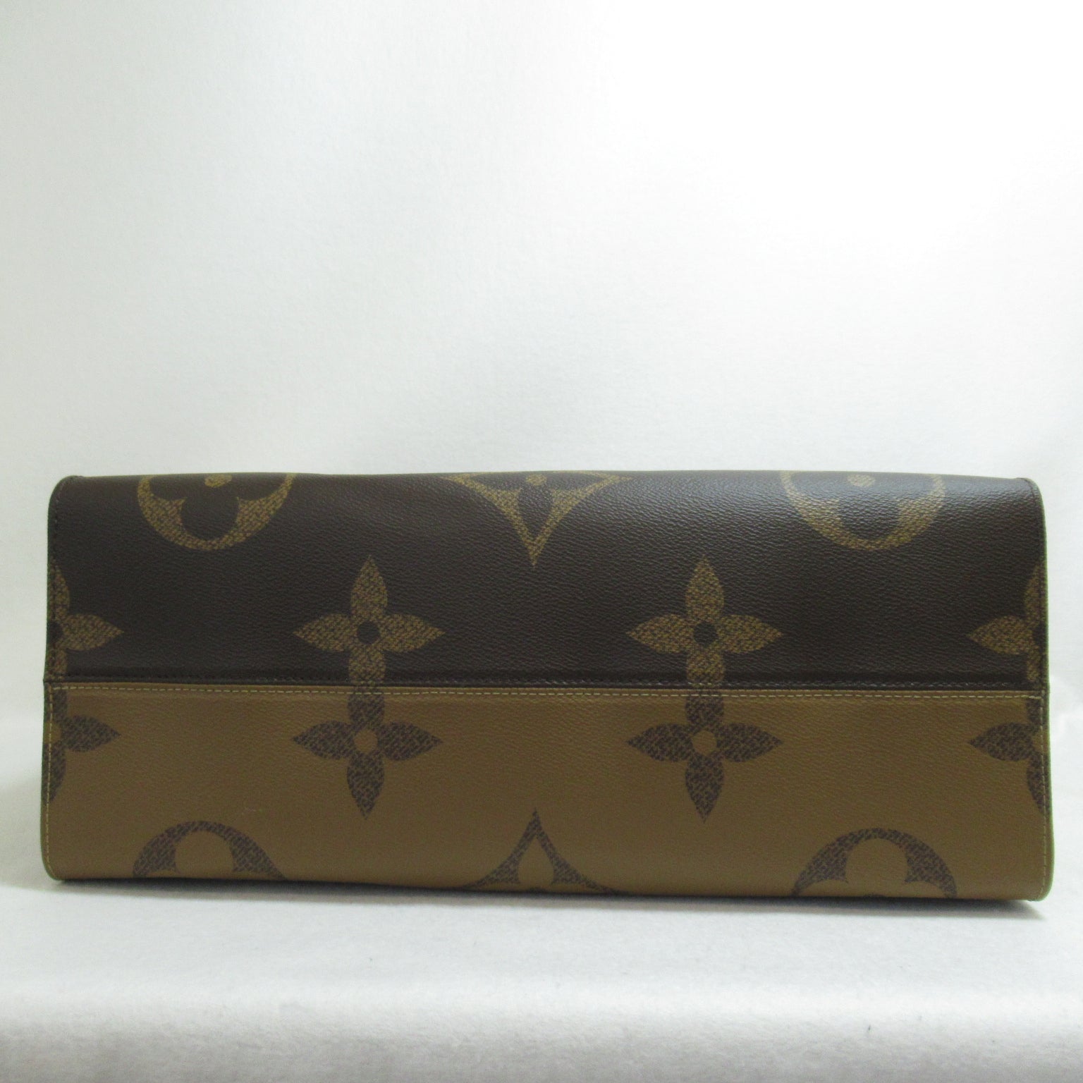 LOUIS VUITTON Monogram Giant OnTheGo GM手挽肩背兩用袋啡色