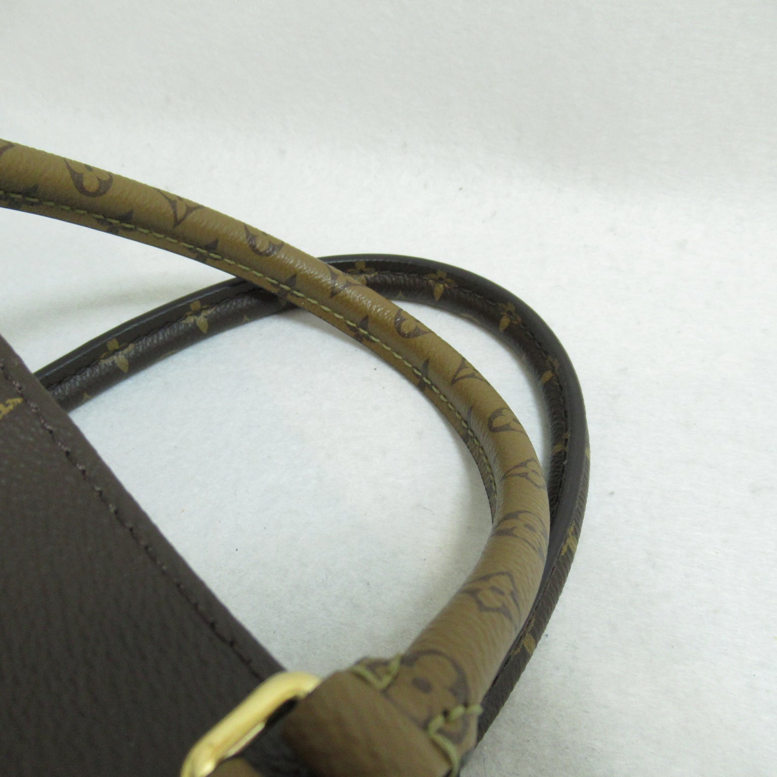 LOUIS VUITTON Monogram Giant OnTheGo GM手挽肩背兩用袋啡色