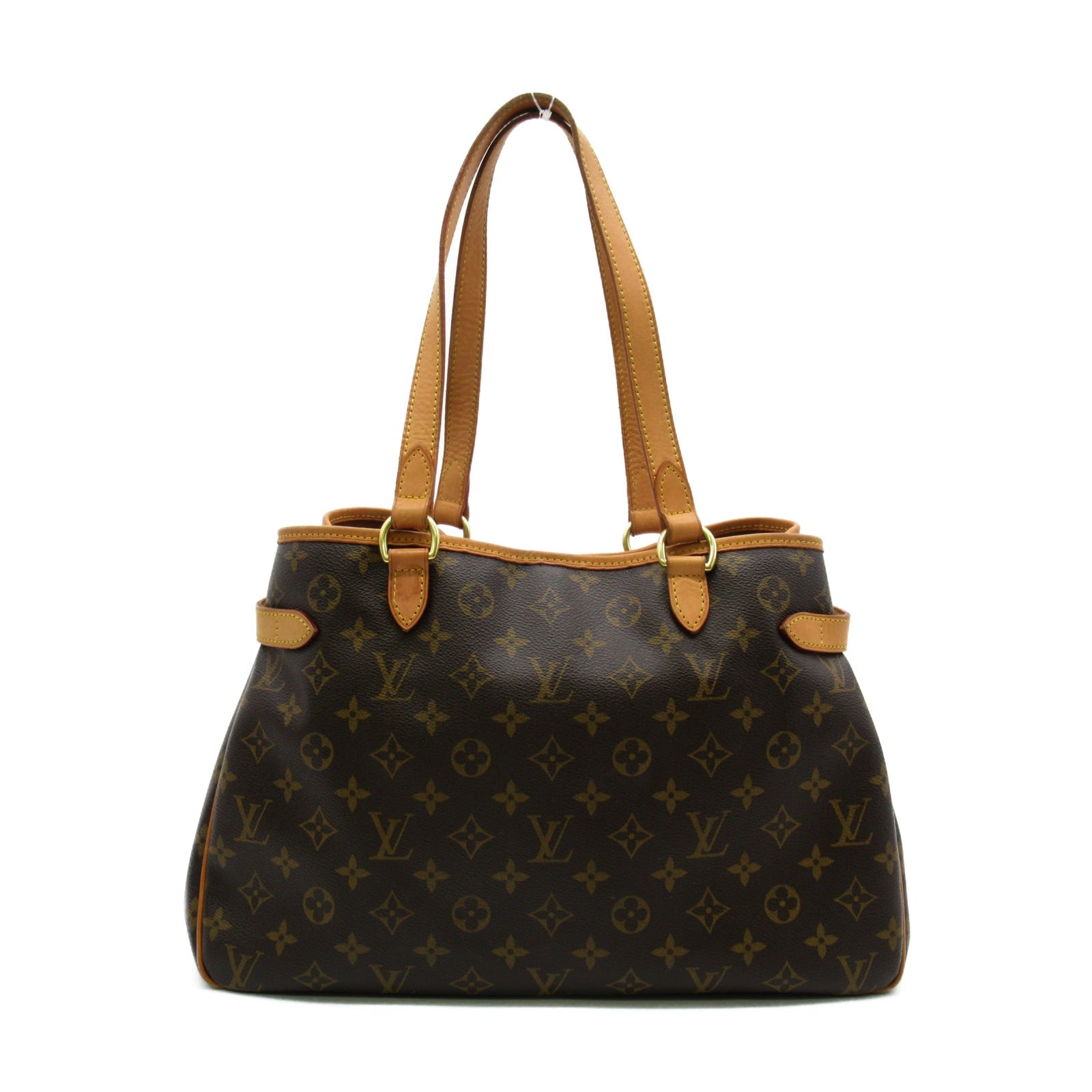 LOUIS VUITTON Monogram Batignolles Horizont金扣肩背袋啡色
