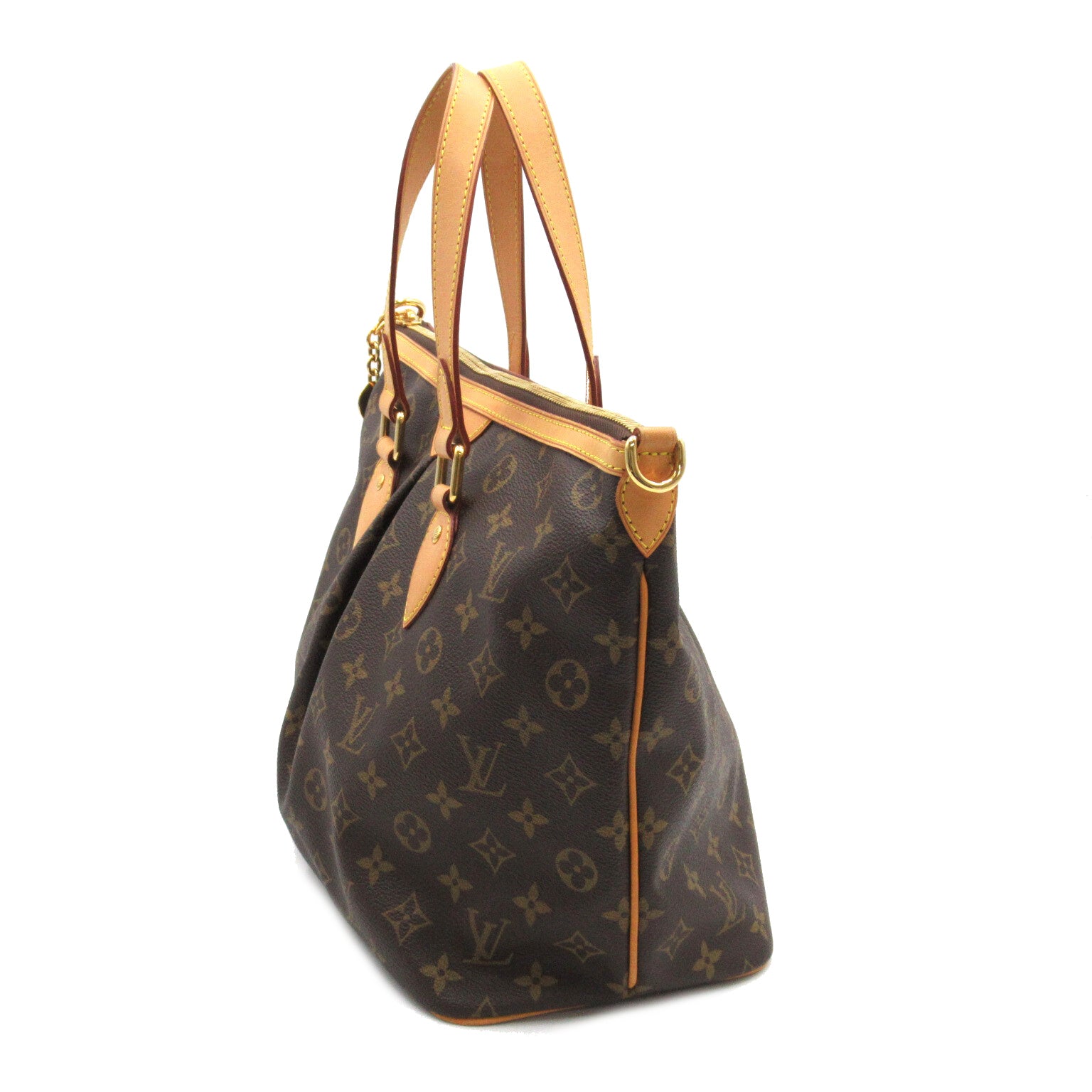 LOUIS VUITTON Monogram Palermo PM手挽肩背兩用袋啡色