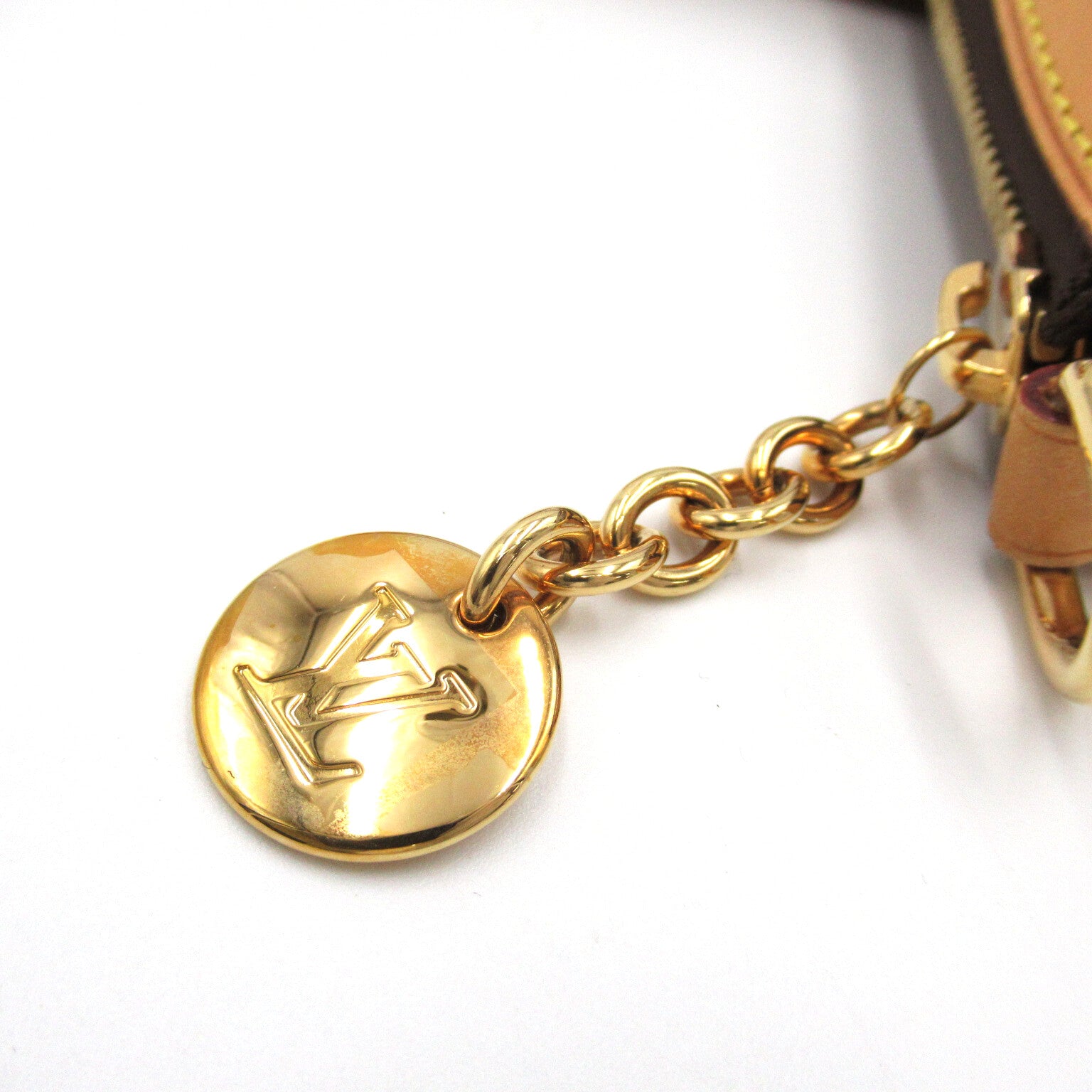 LOUIS VUITTON Monogram Palermo PM手挽肩背兩用袋啡色