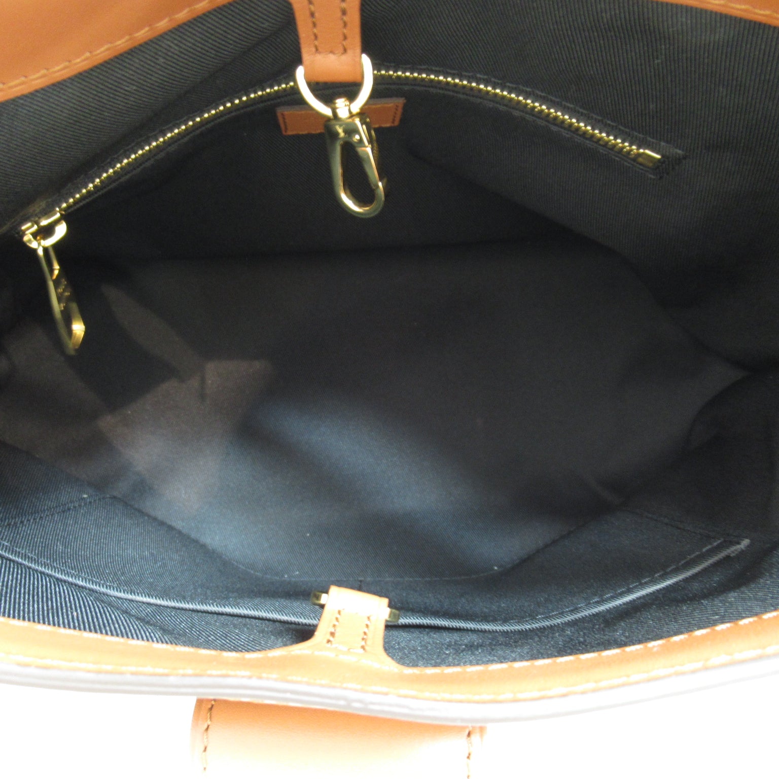 LOUIS VUITTON Monogram Reverse Hobo Dauphine MM金扣手挽肩背兩用袋啡色