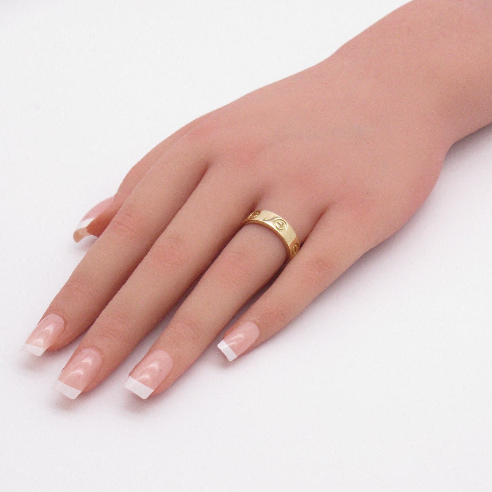 CARTIER 18K黃金Love Ring戒指Cartier#53/US#6.25