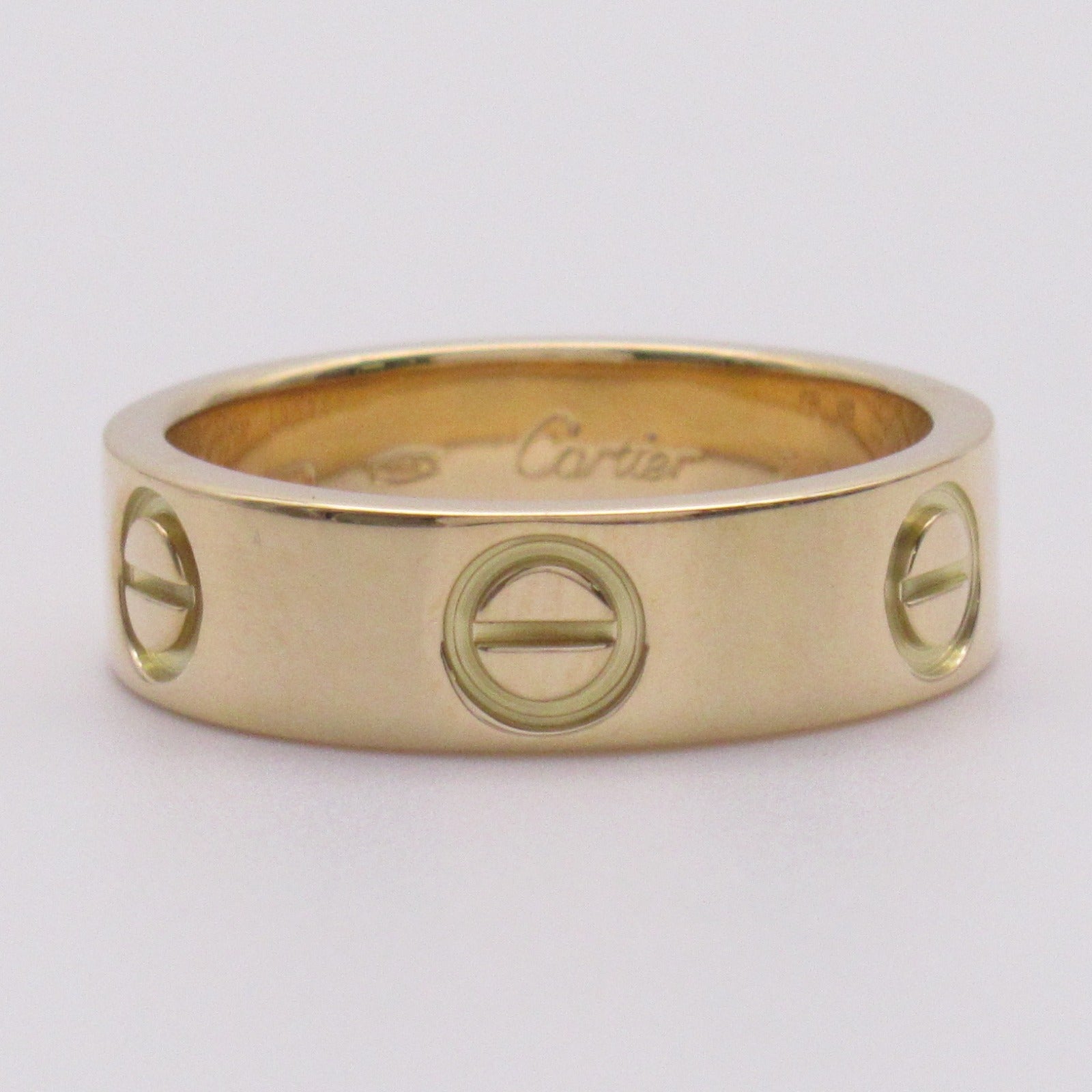 CARTIER 18K黃金Love Ring戒指Cartier#53/US#6.25