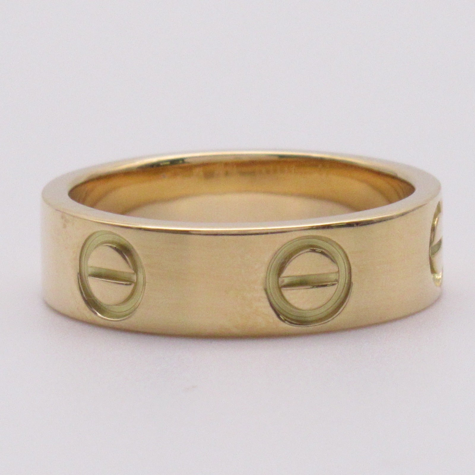 CARTIER 18K黃金Love Ring戒指Cartier#53/US#6.25