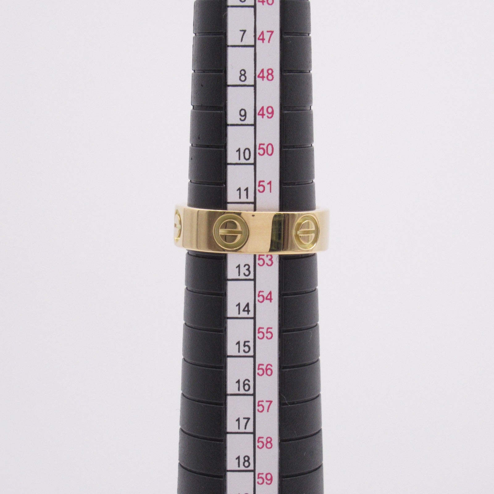 CARTIER 18K黃金Love Ring戒指Cartier#53/US#6.25
