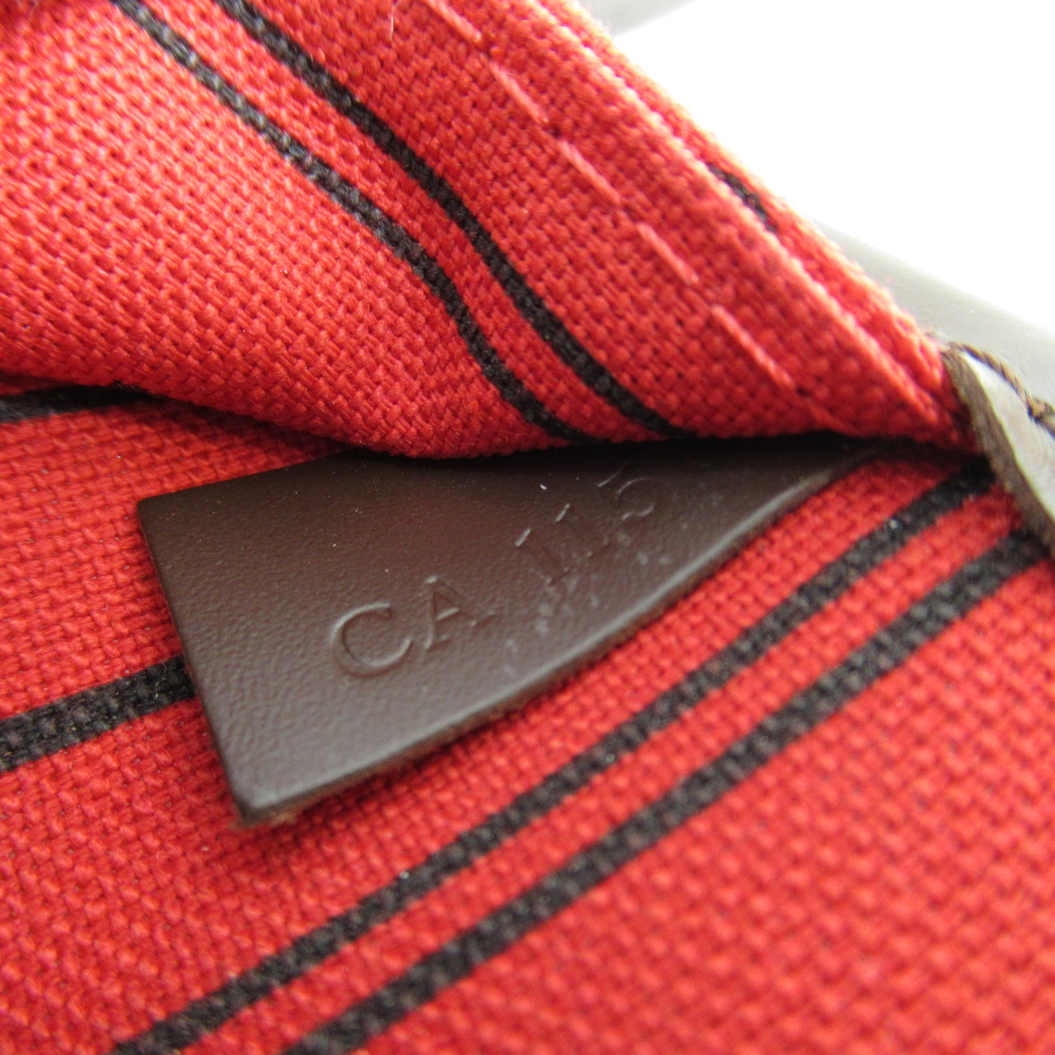 LOUIS VUITTON Damier Ebene Neverfull MM金扣手挽袋啡色