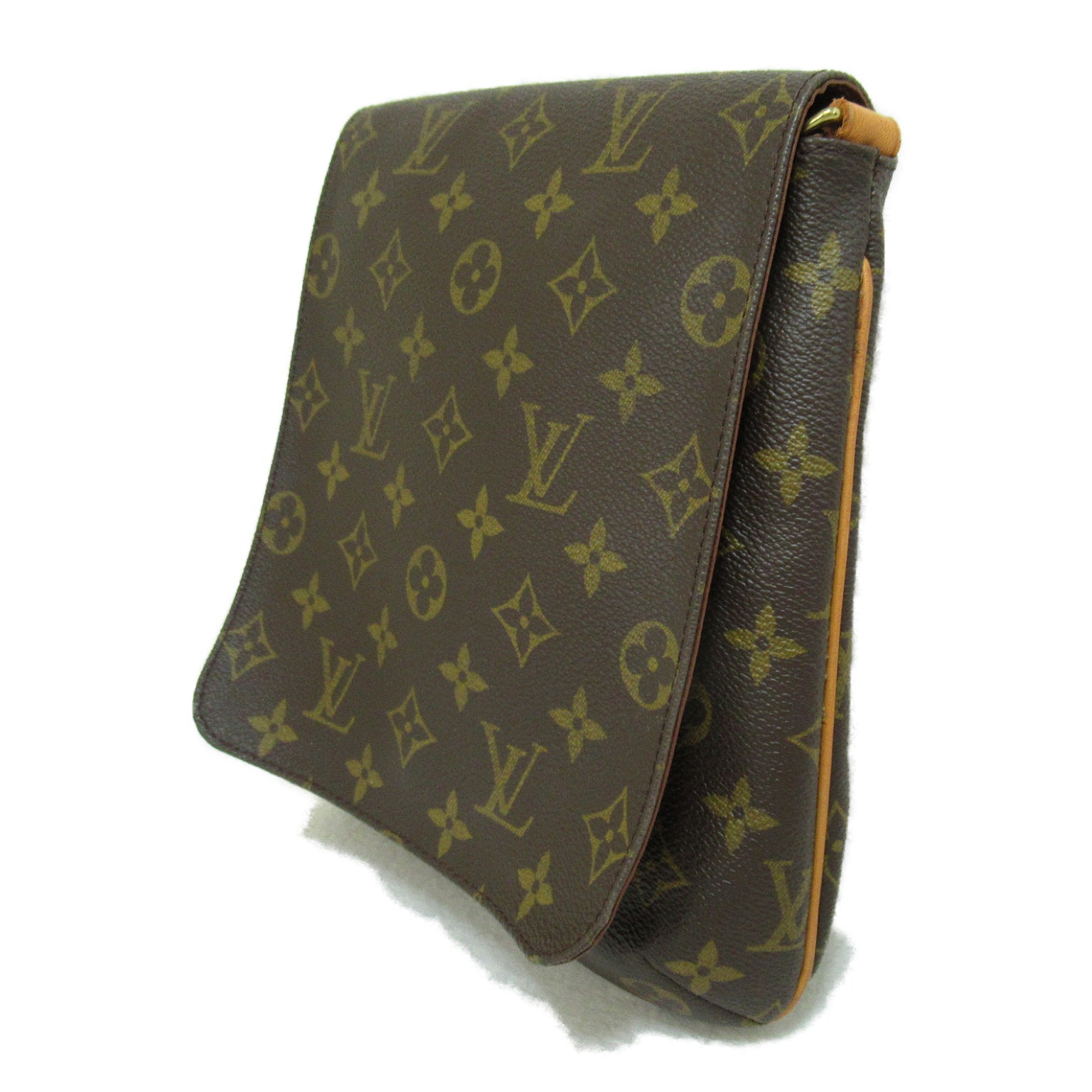 LOUIS VUITTON Monogram Musette Salsa short金扣肩背袋啡色