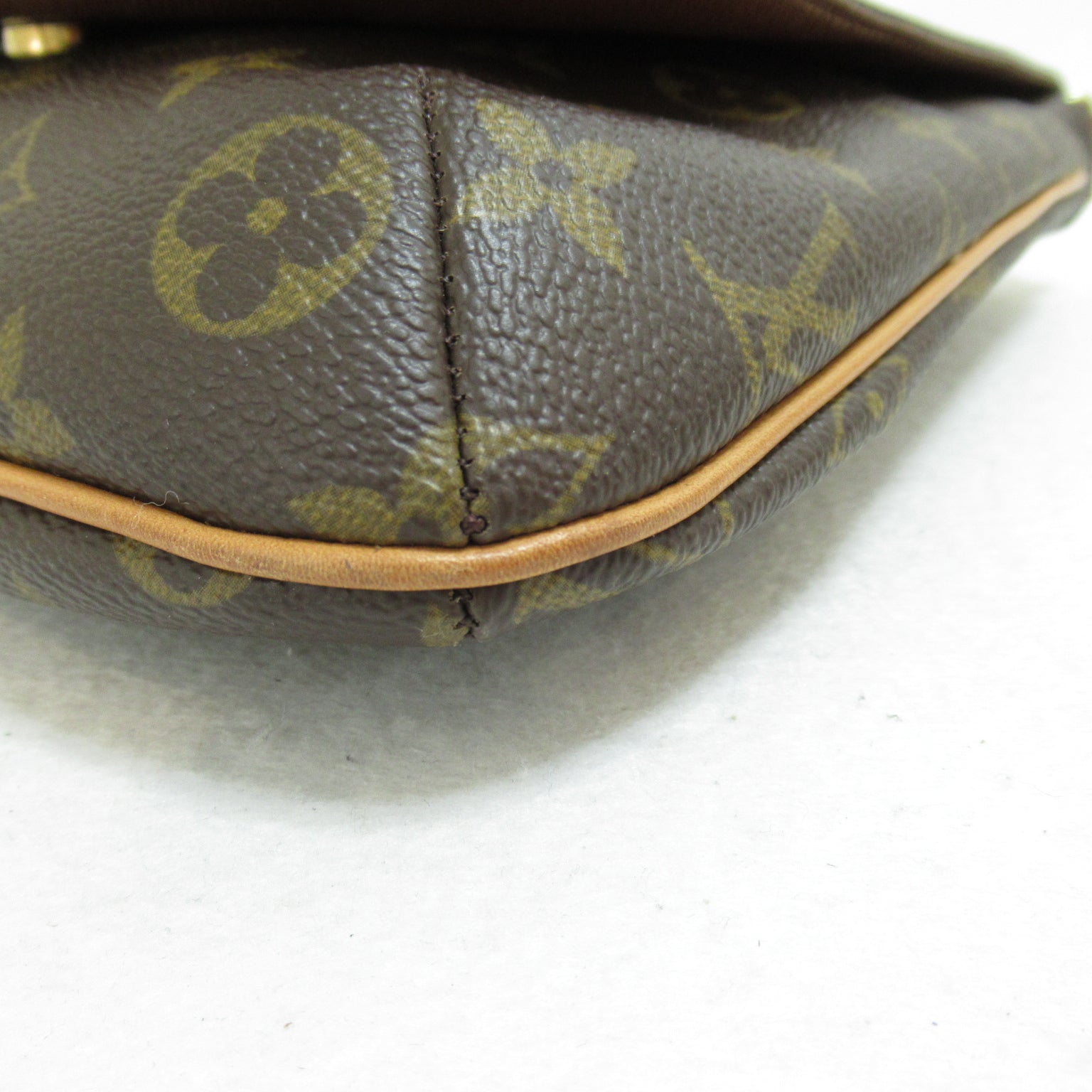 LOUIS VUITTON Monogram Musette Salsa short金扣肩背袋啡色