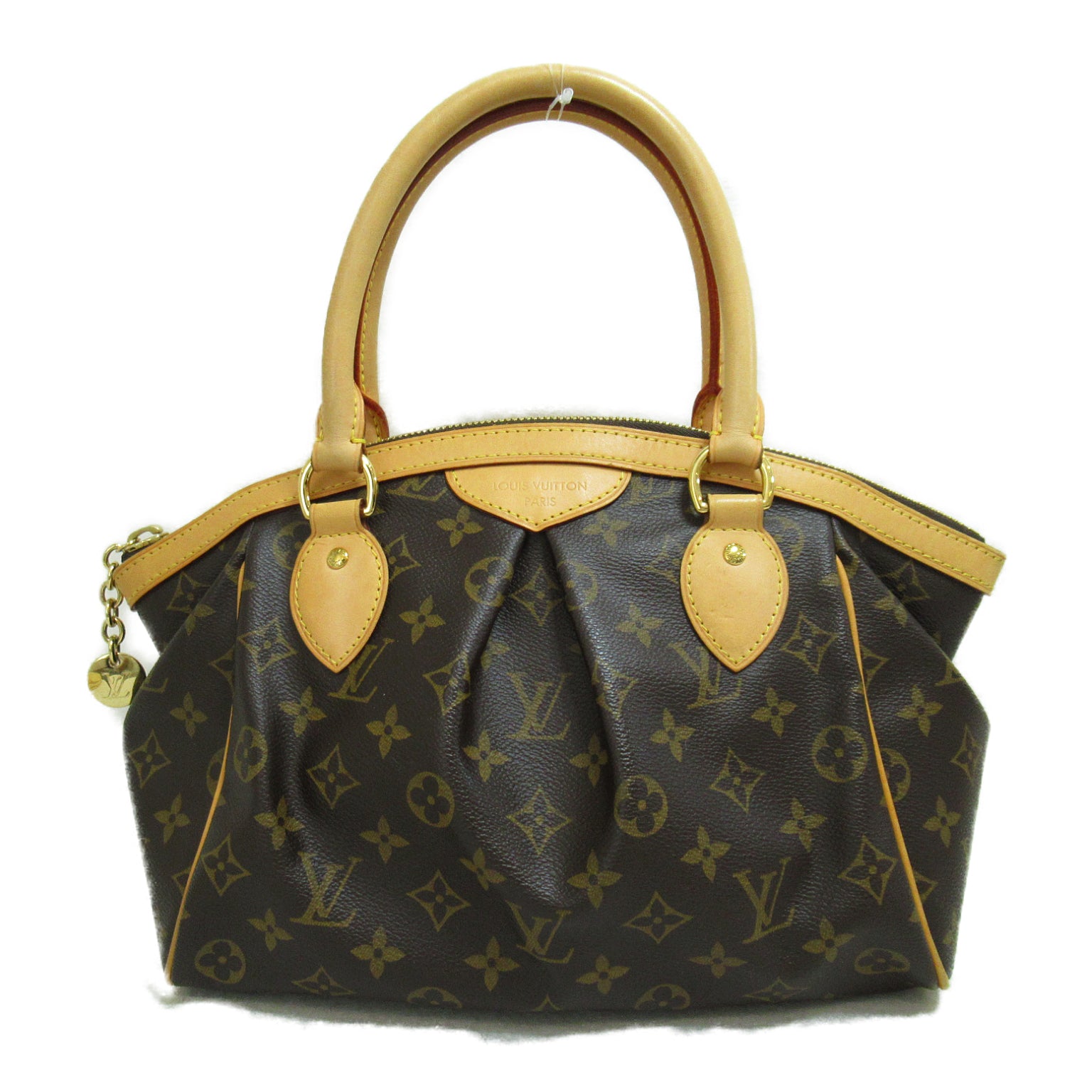 LOUIS VUITTON Monogram Tivoli PM金扣手挽肩背兩用袋啡色