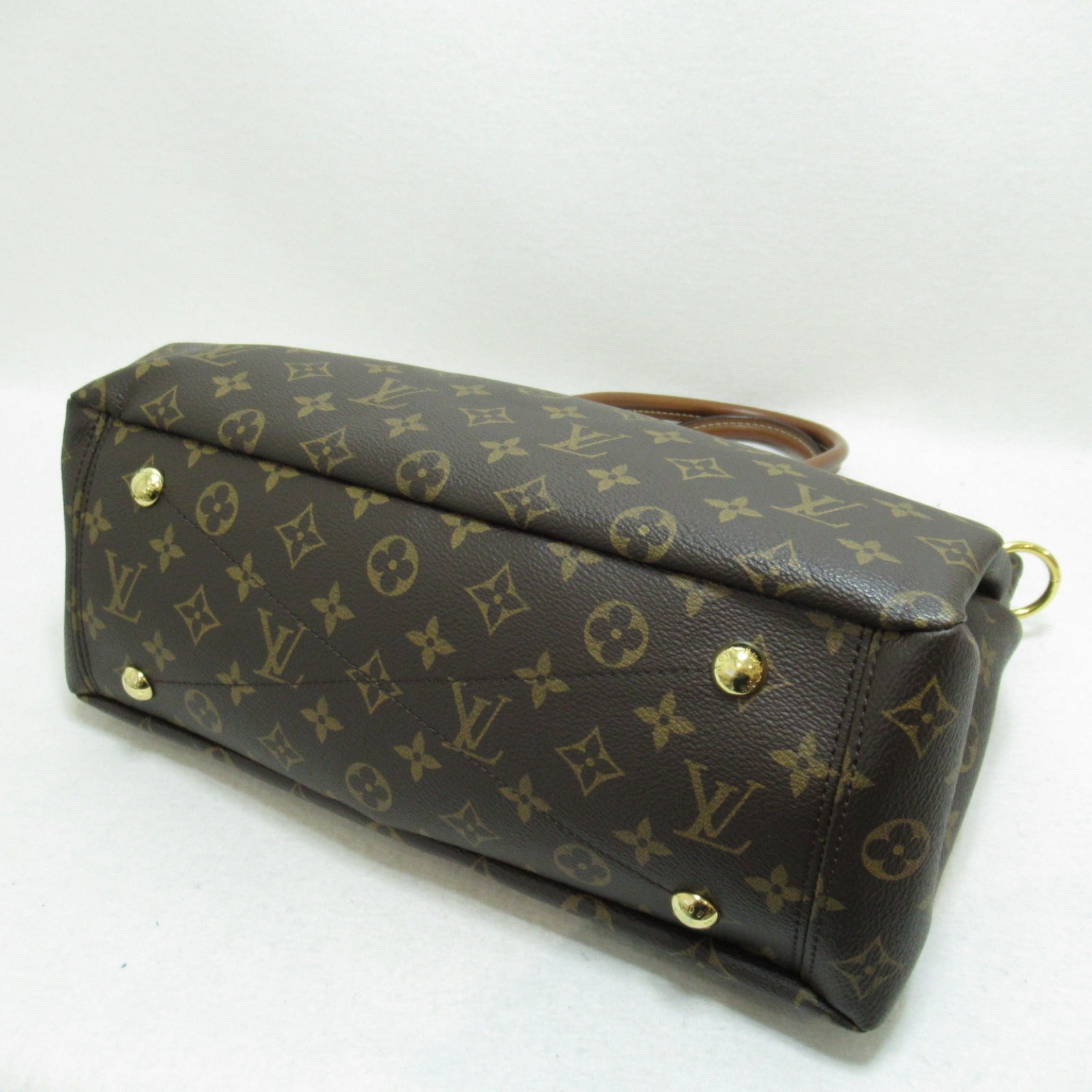 LOUIS VUITTON Monogram Pallas金扣手挽肩背兩用袋啡色