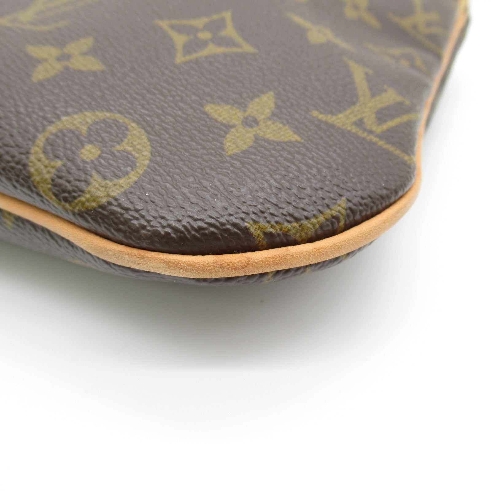 LOUIS VUITTON Monogram Pochette Bosphore金扣肩背袋啡色