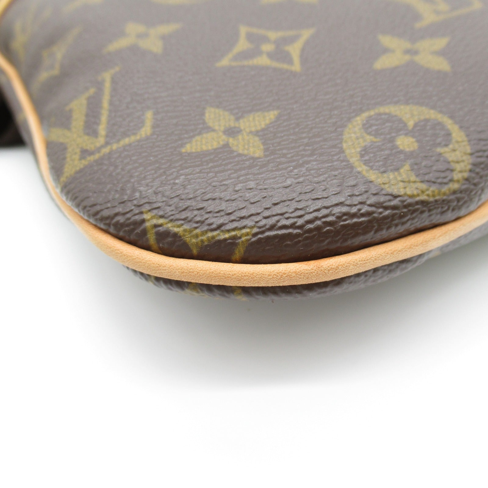 LOUIS VUITTON Monogram Pochette Bosphore金扣肩背袋啡色